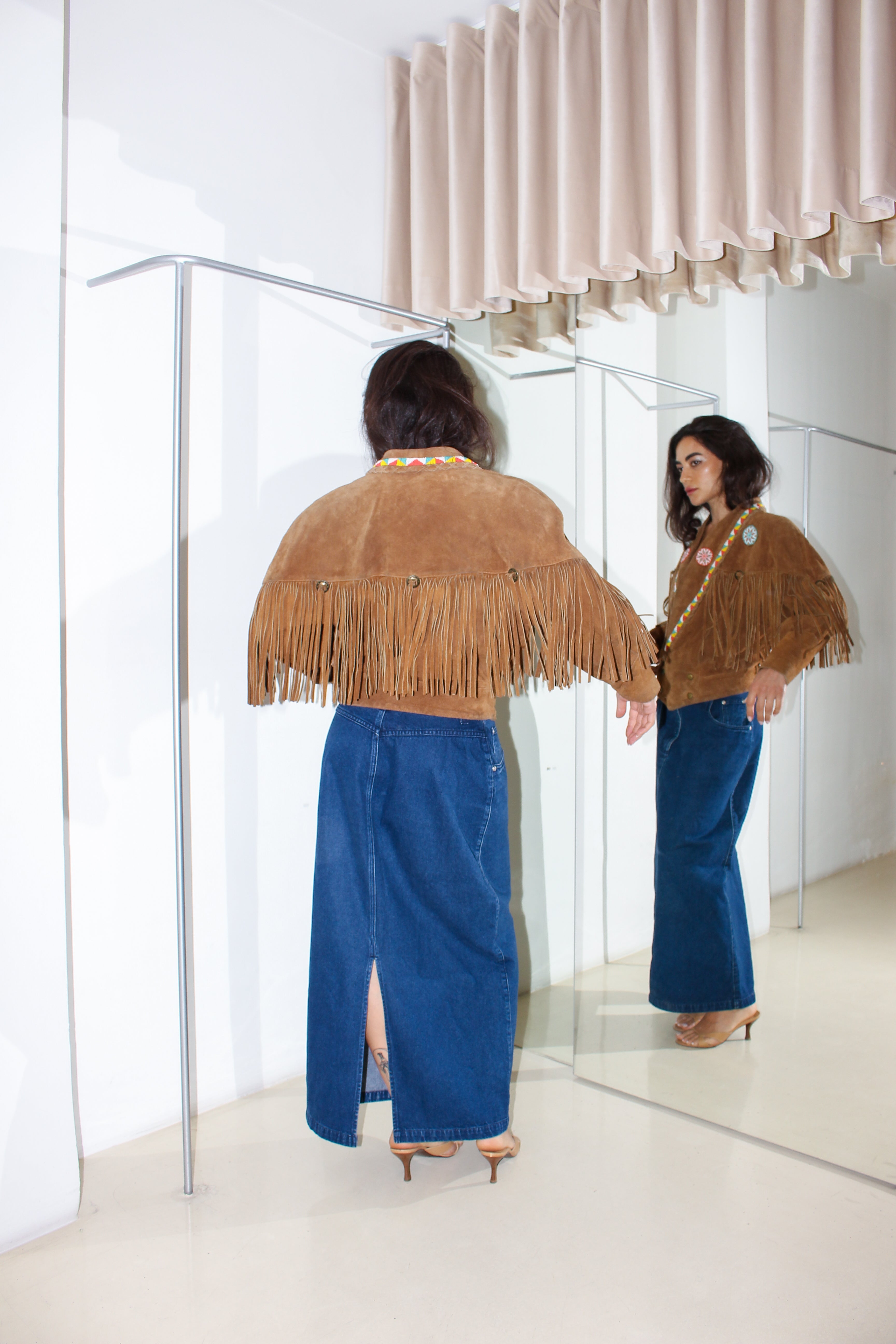 Vintage Fringed Jacket