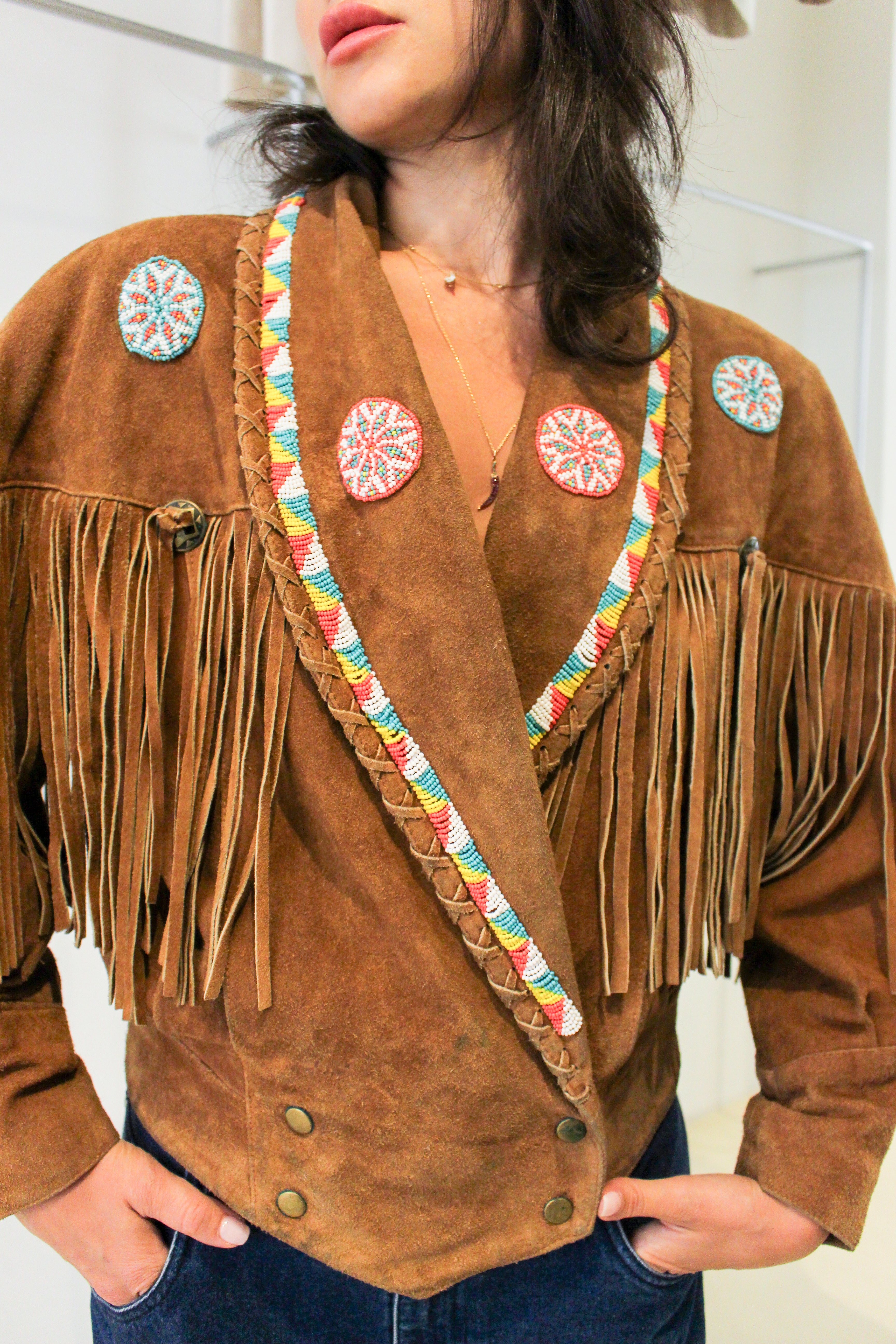 Vintage Fringed Jacket