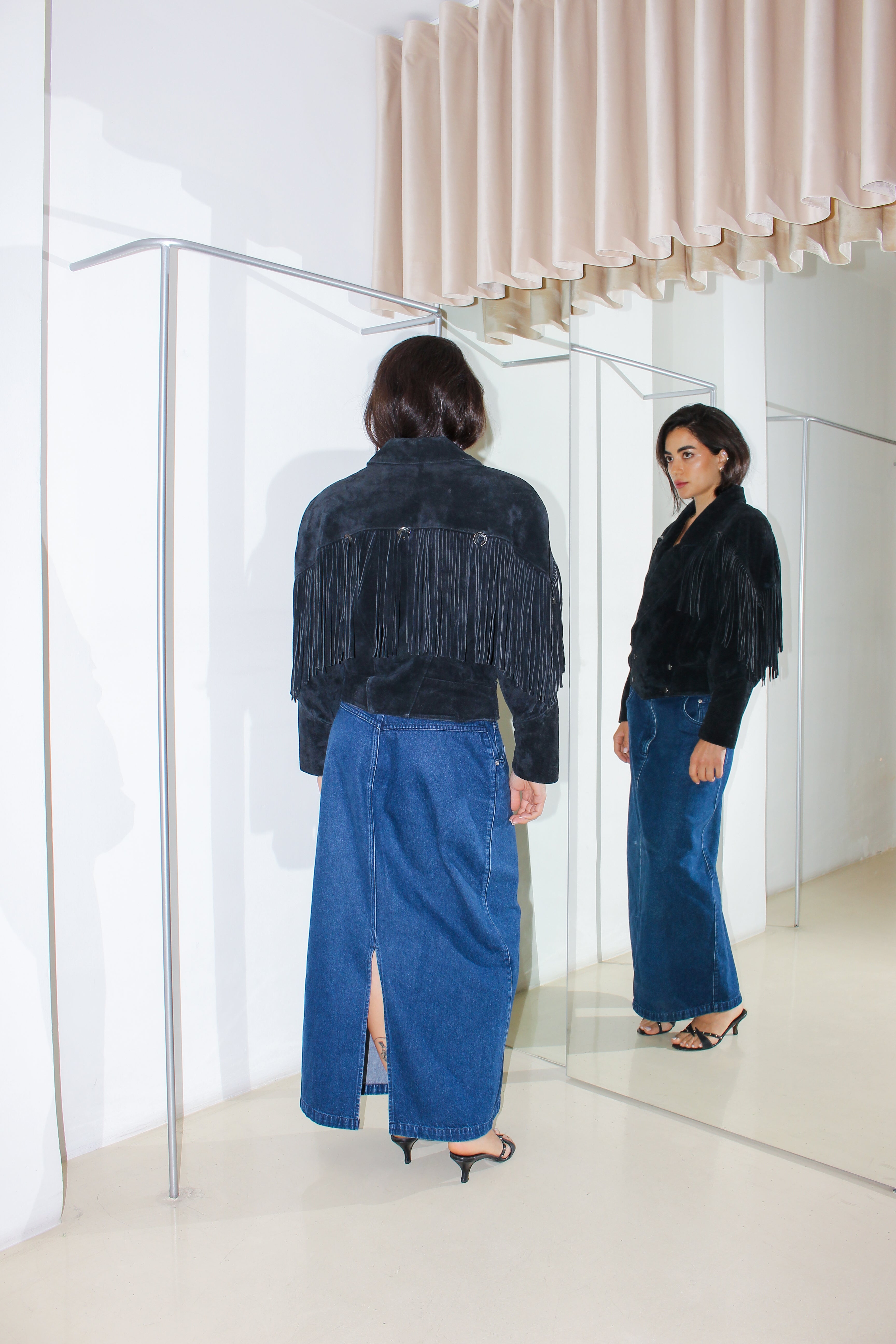 Vintage Fringed Jacket
