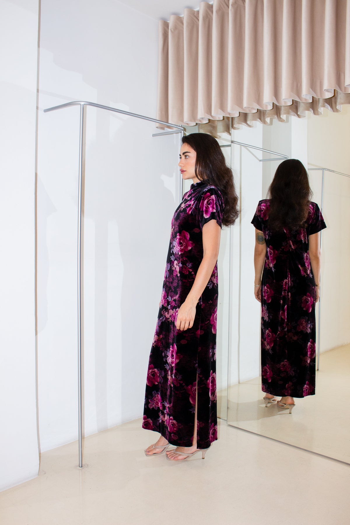 Vintage Cheongsam Dress