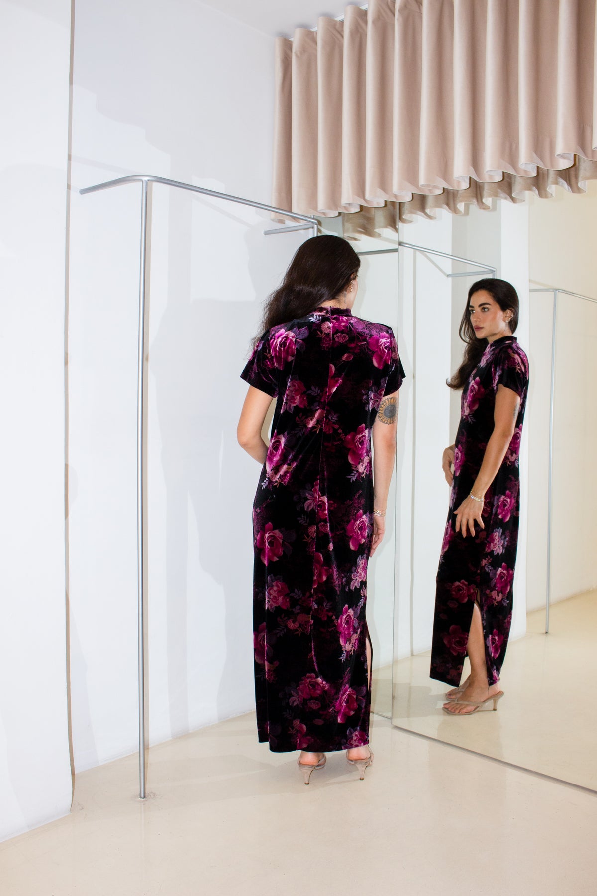 Vintage Cheongsam Dress
