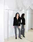 Vintage Velvet Blazer