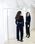 Vintage Velvet Jumpsuit