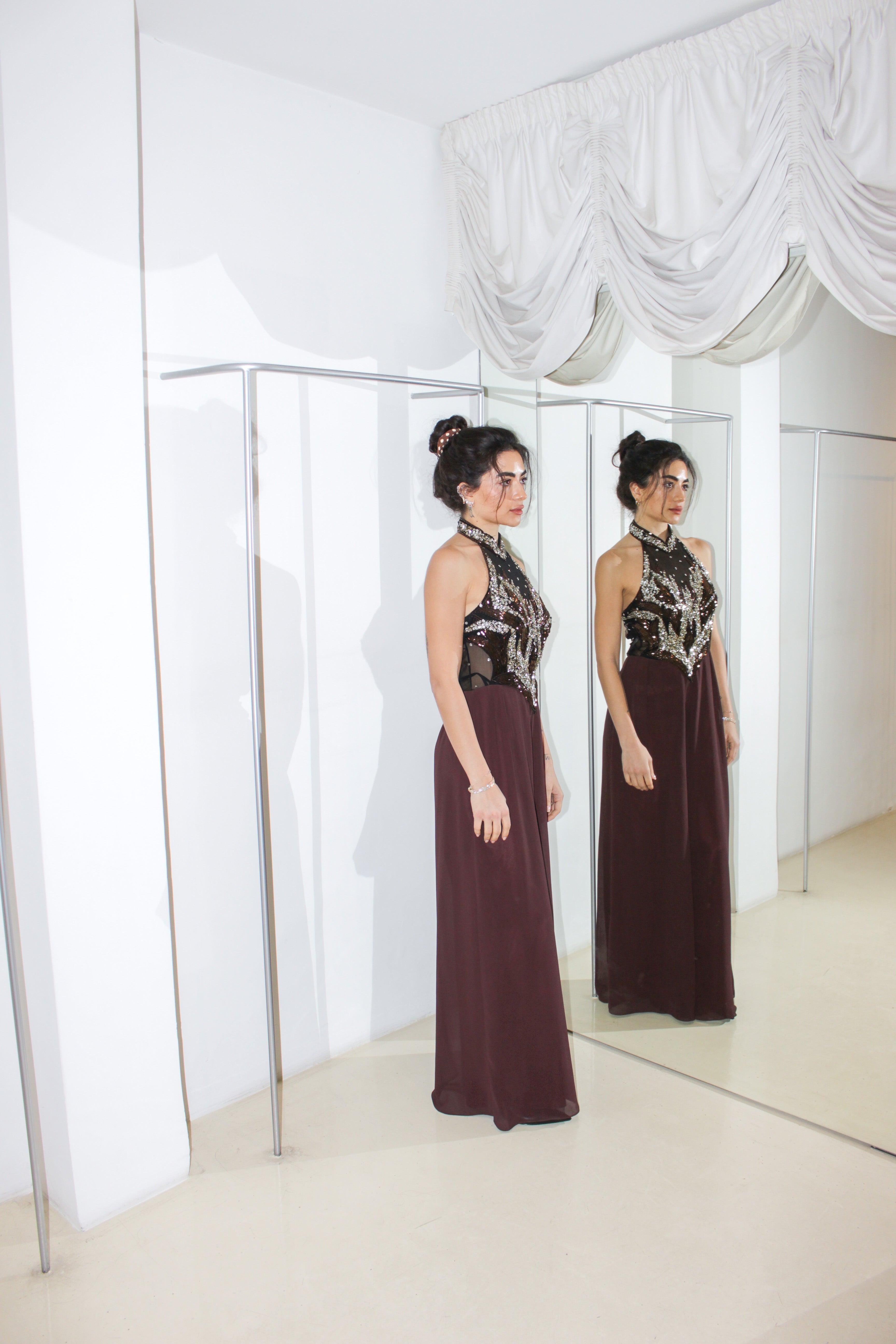 Vintage Beaded Jumpsuit