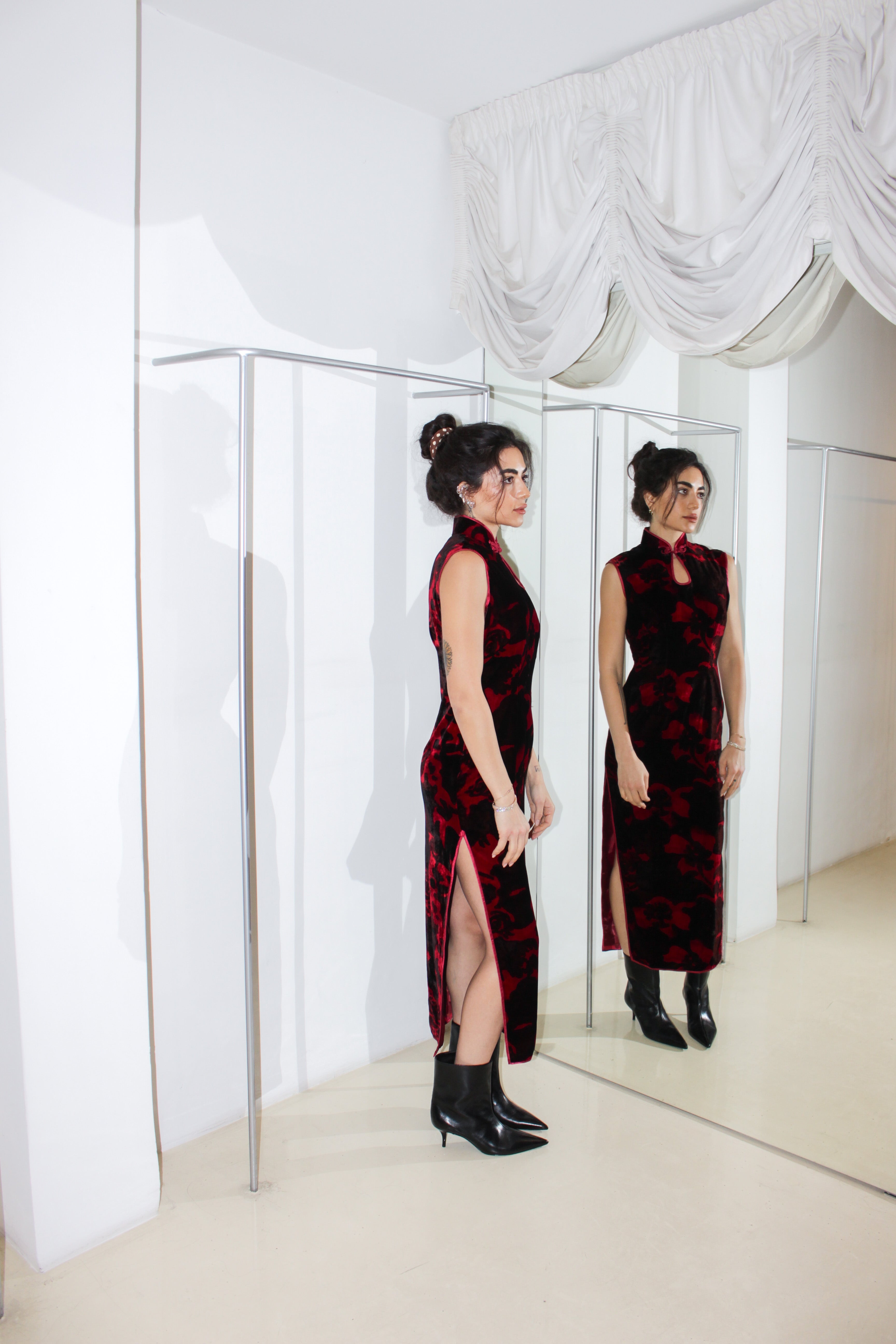 Vintage Cheongsam Dress