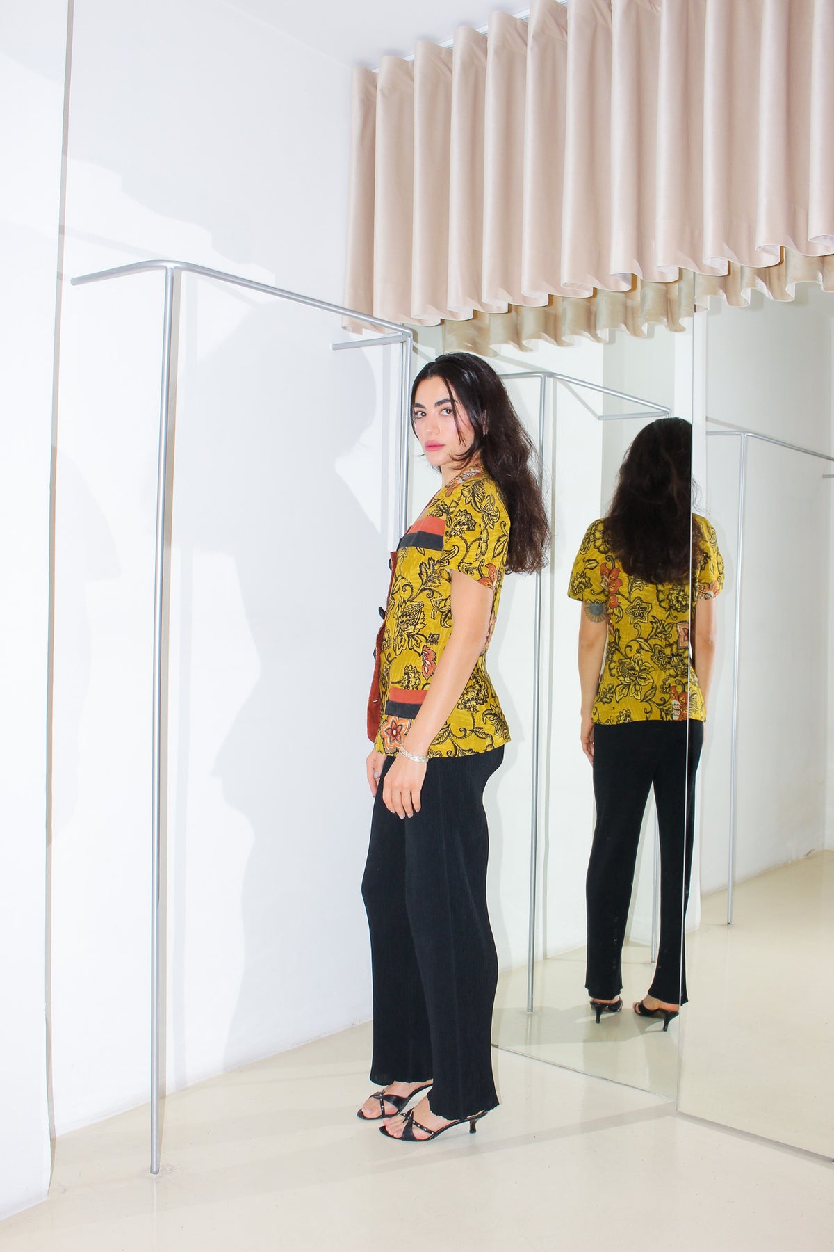 Vintage Patterned Top