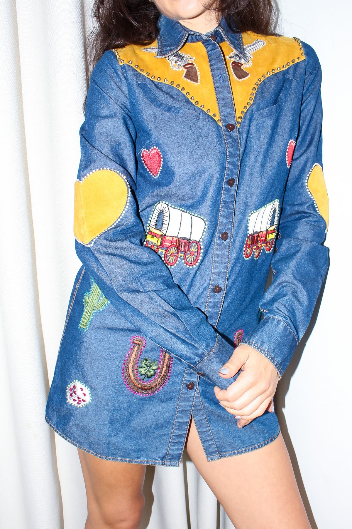 Vintage Patchwork Shirt