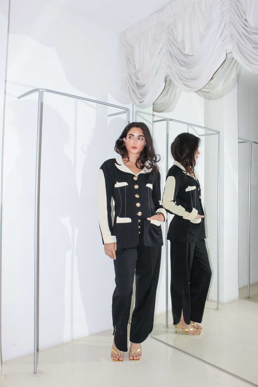 Vintage Kristina Popovitch Pants Set