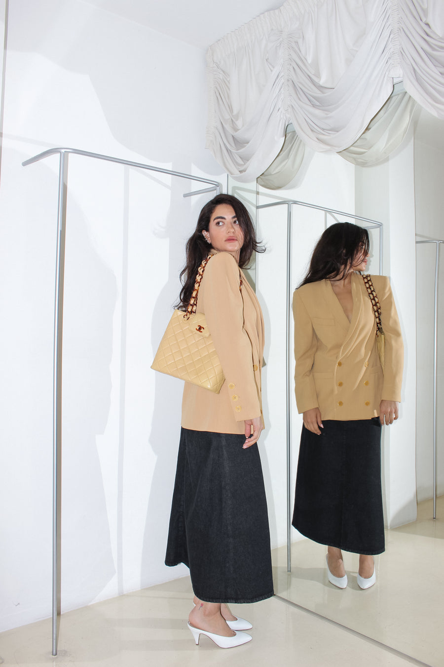 Vintage Escada Beije Blazer