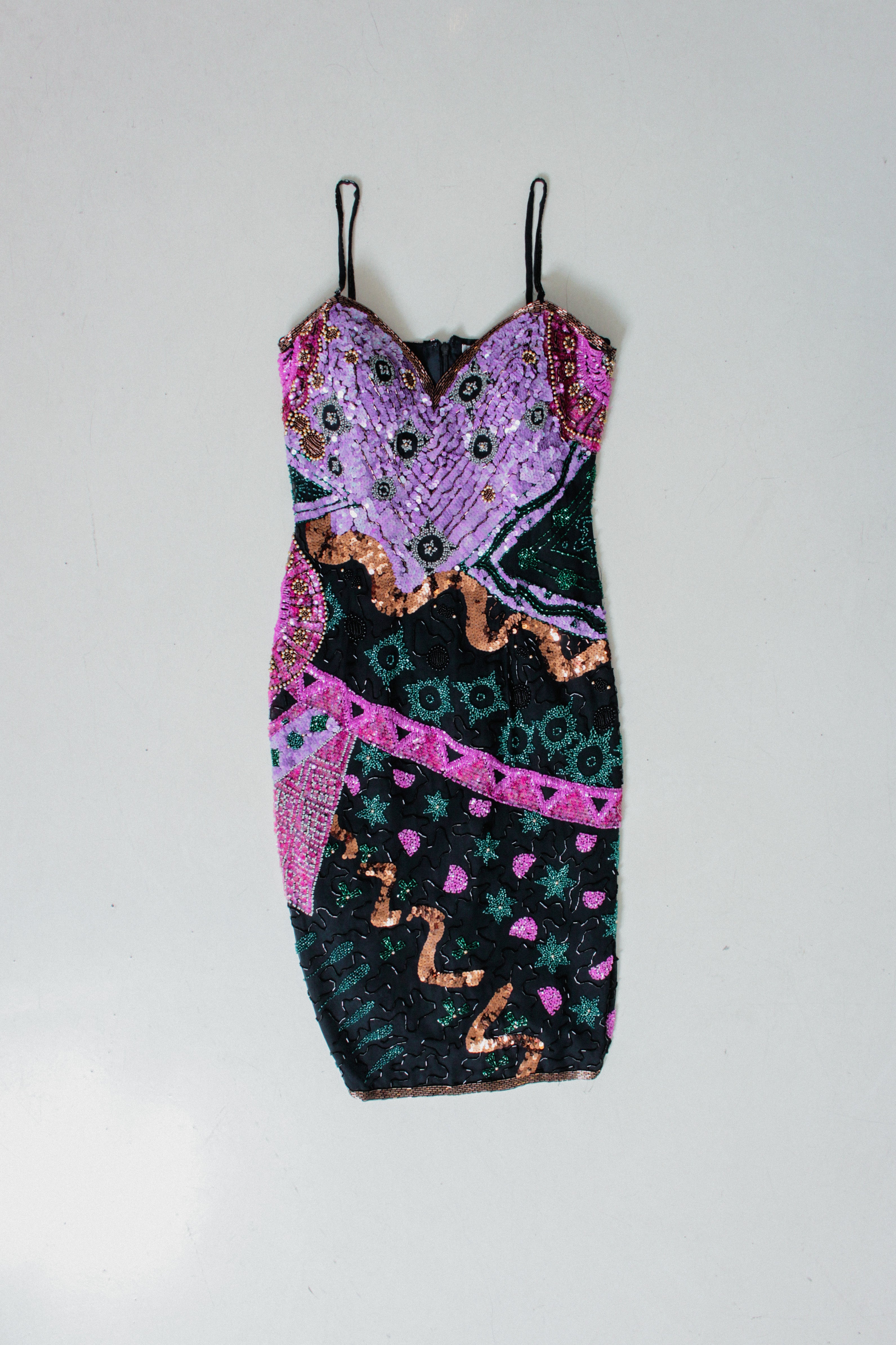 Vintage Sequined Dress