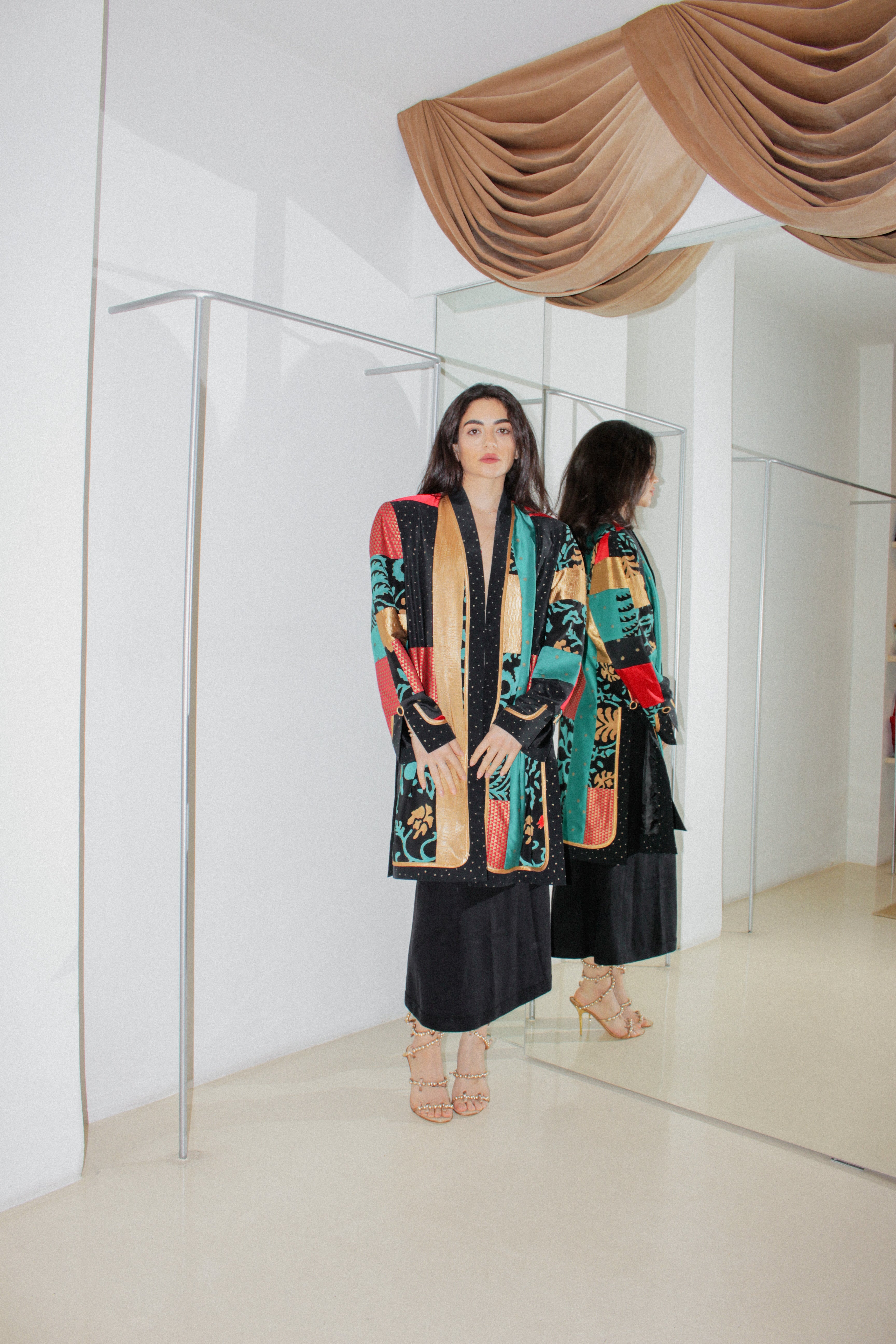 Vintage Patterned Jacket