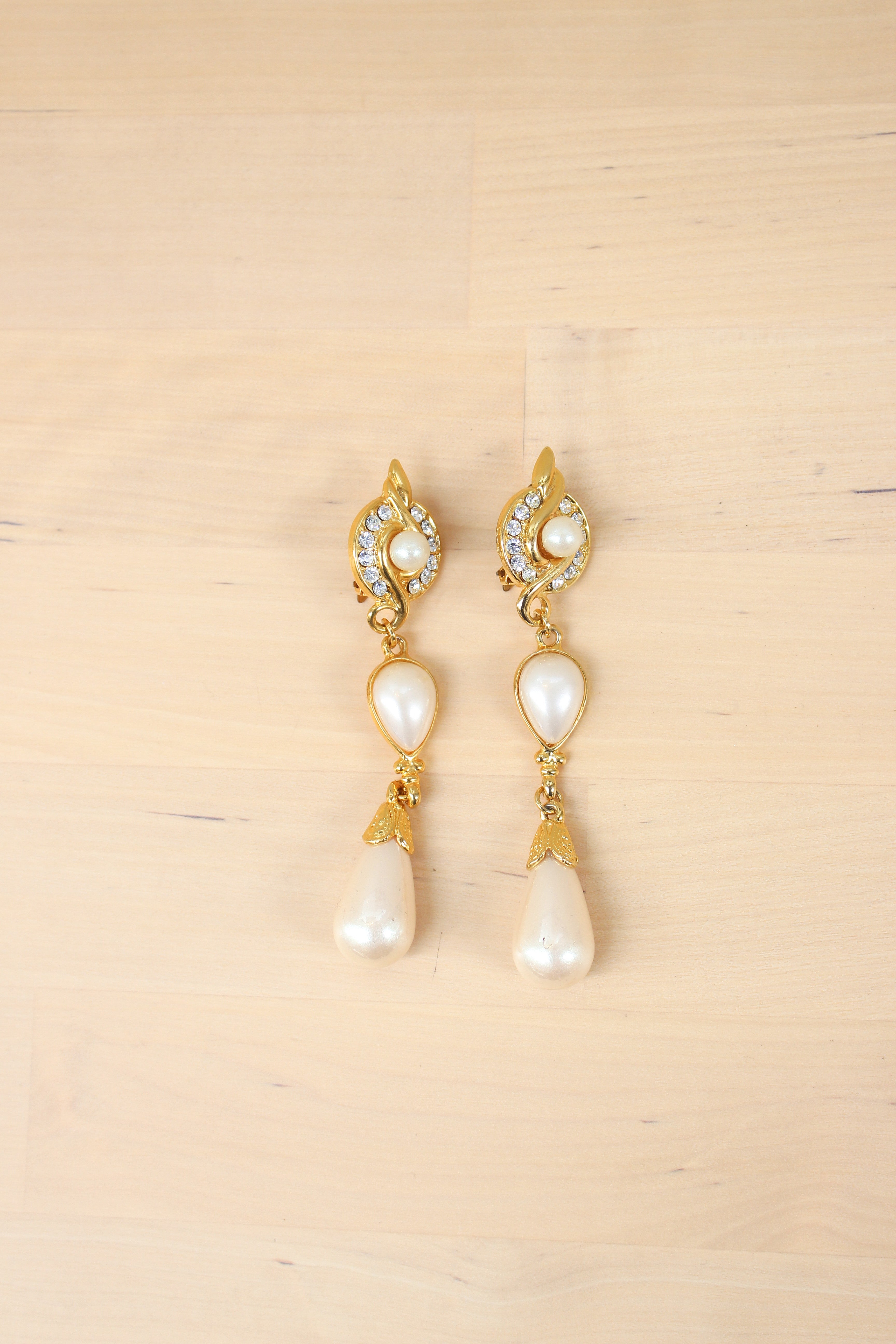 Vintage Pearl Earrings