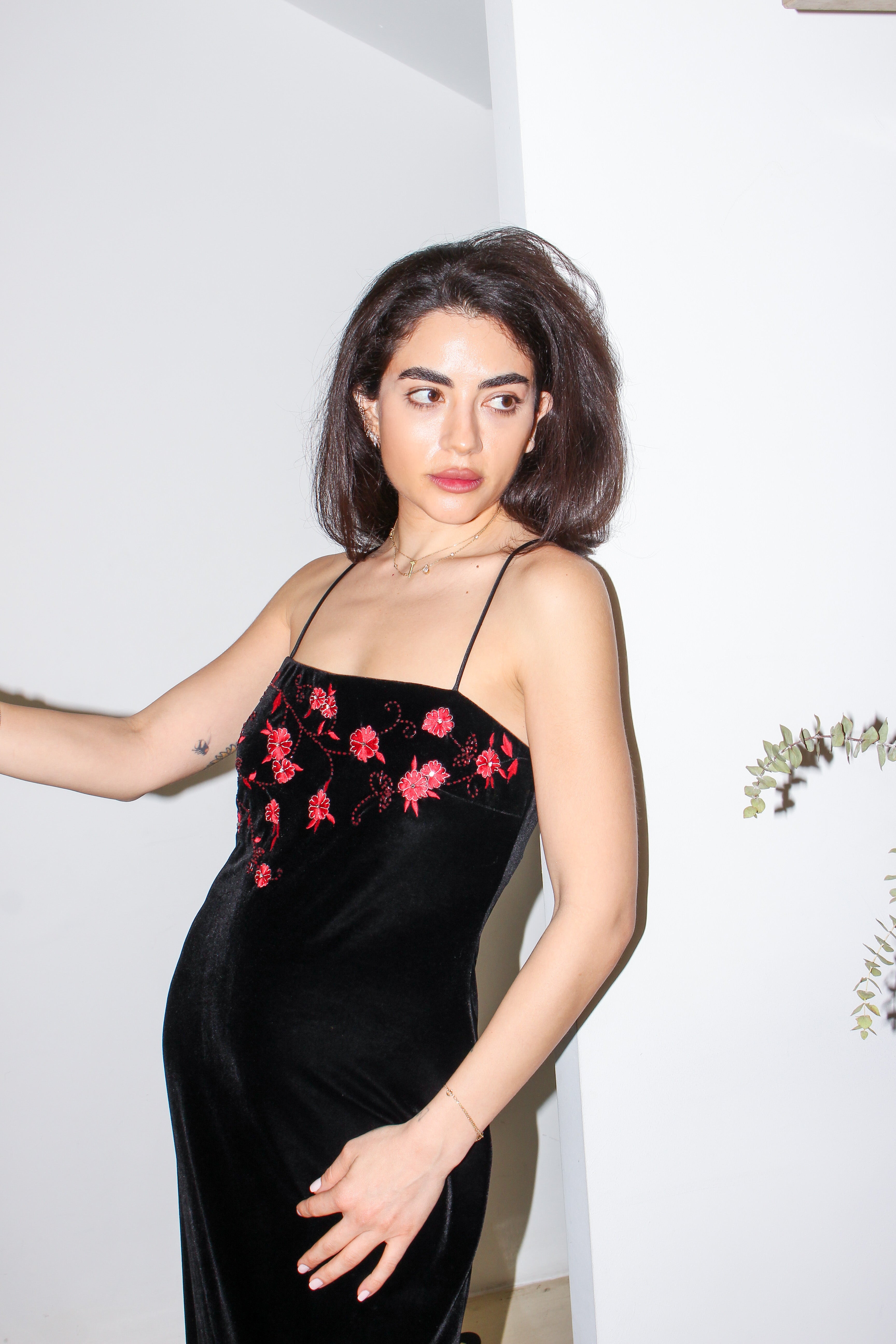 Vintage Velvet Dress