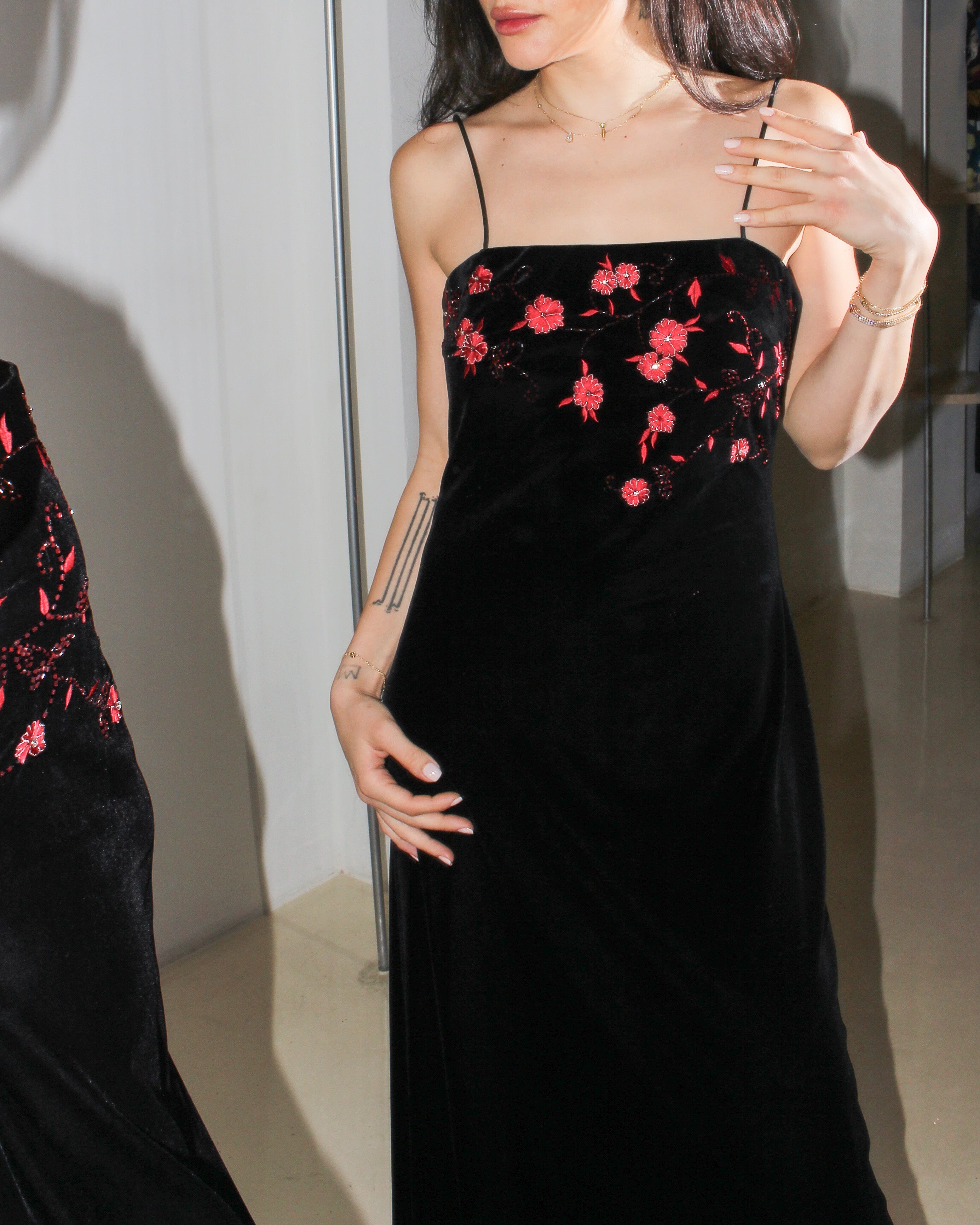 Vintage Velvet Dress