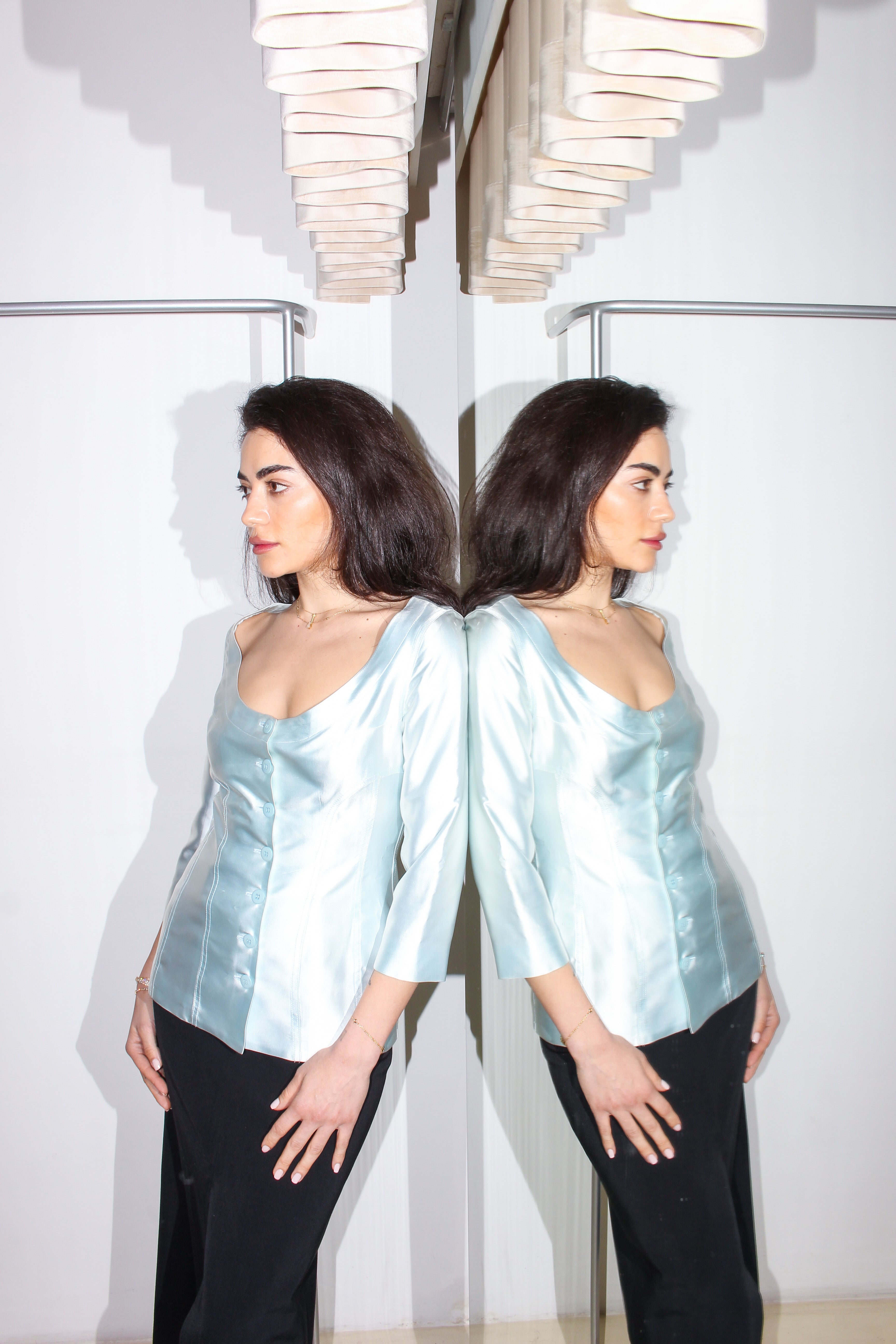 Vintage AquaGirl top