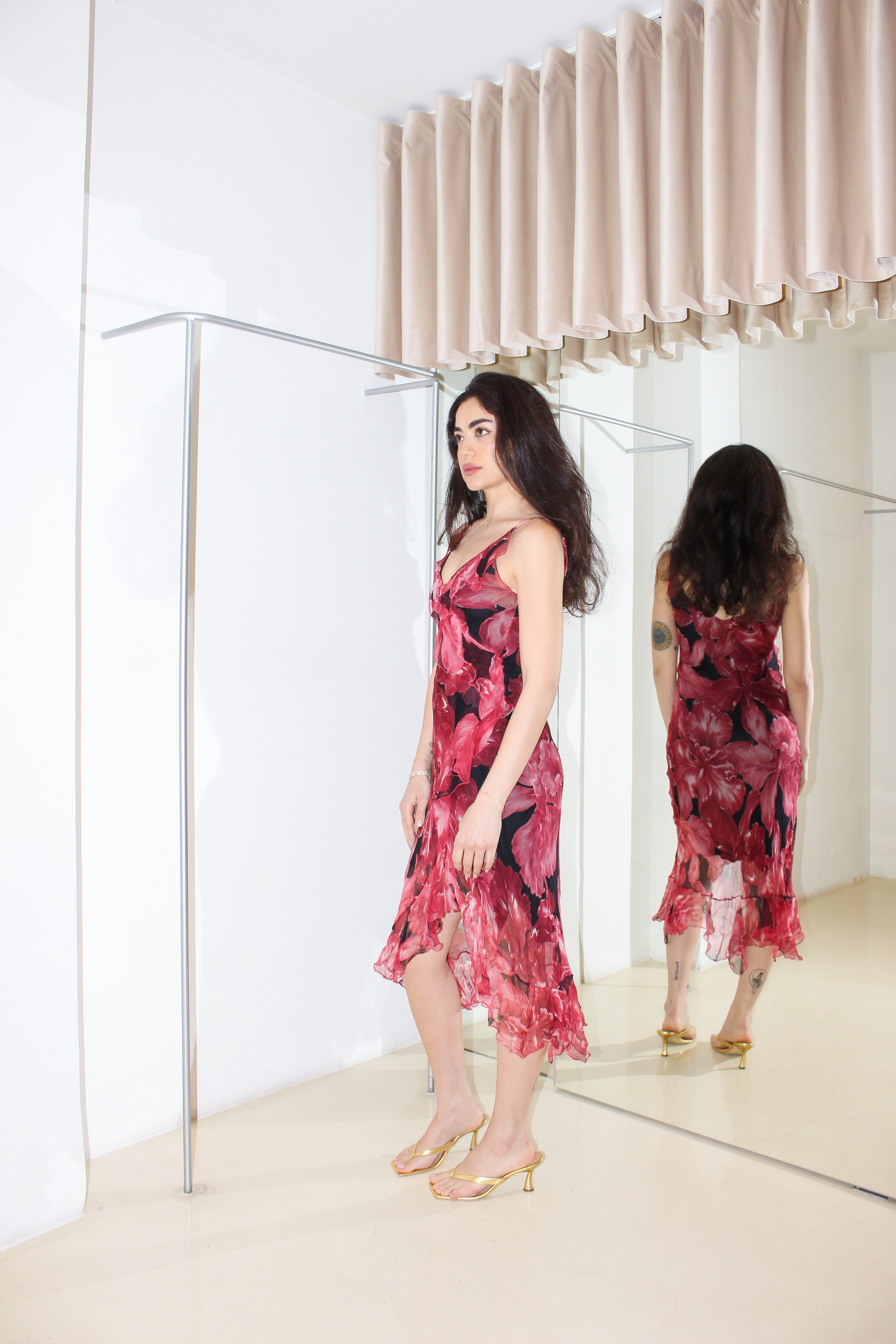 Vintage Floral Dress