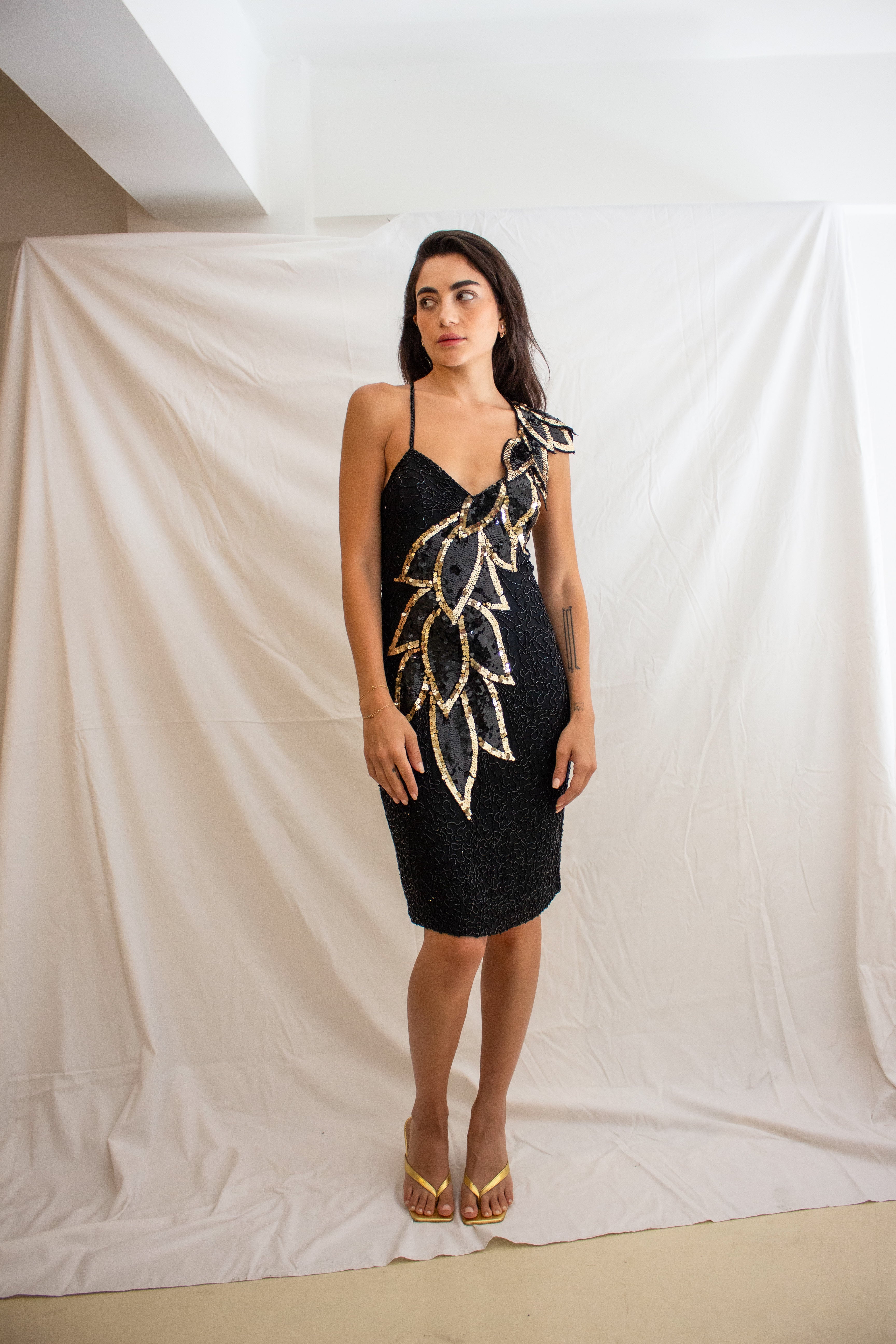 Vintage Sequined Dress