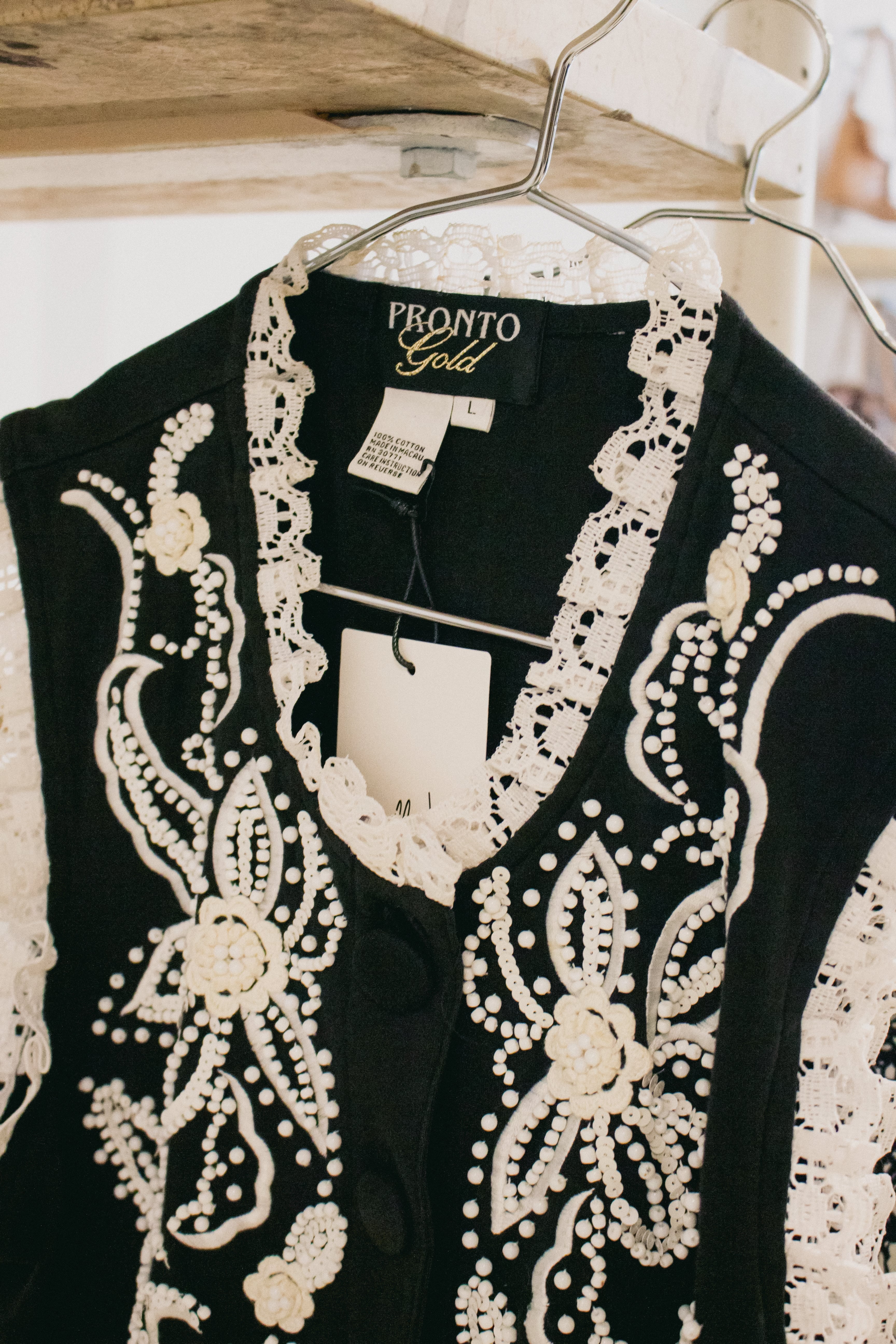Vintage Embroidered Vest