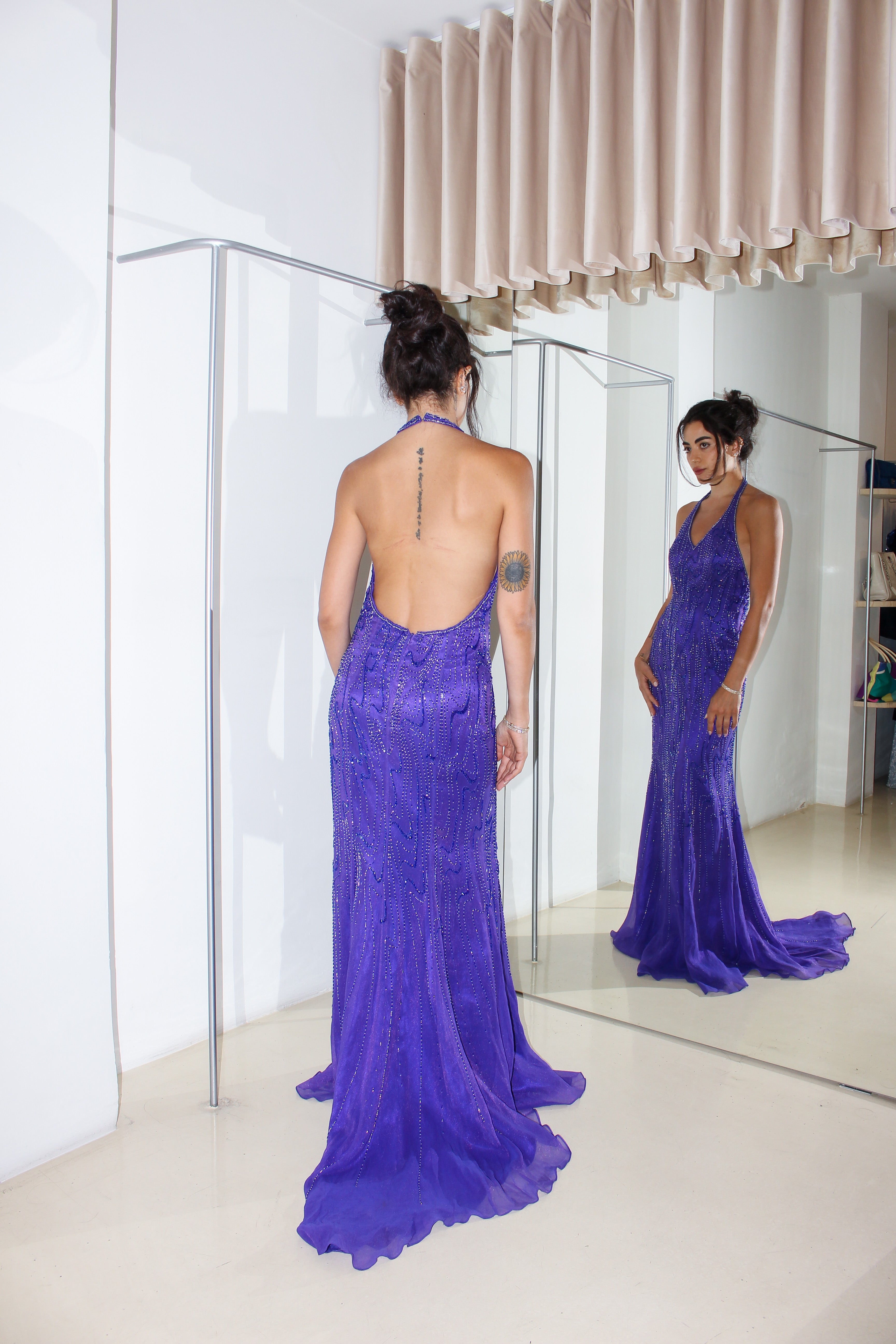 Vintage Beaded Dress