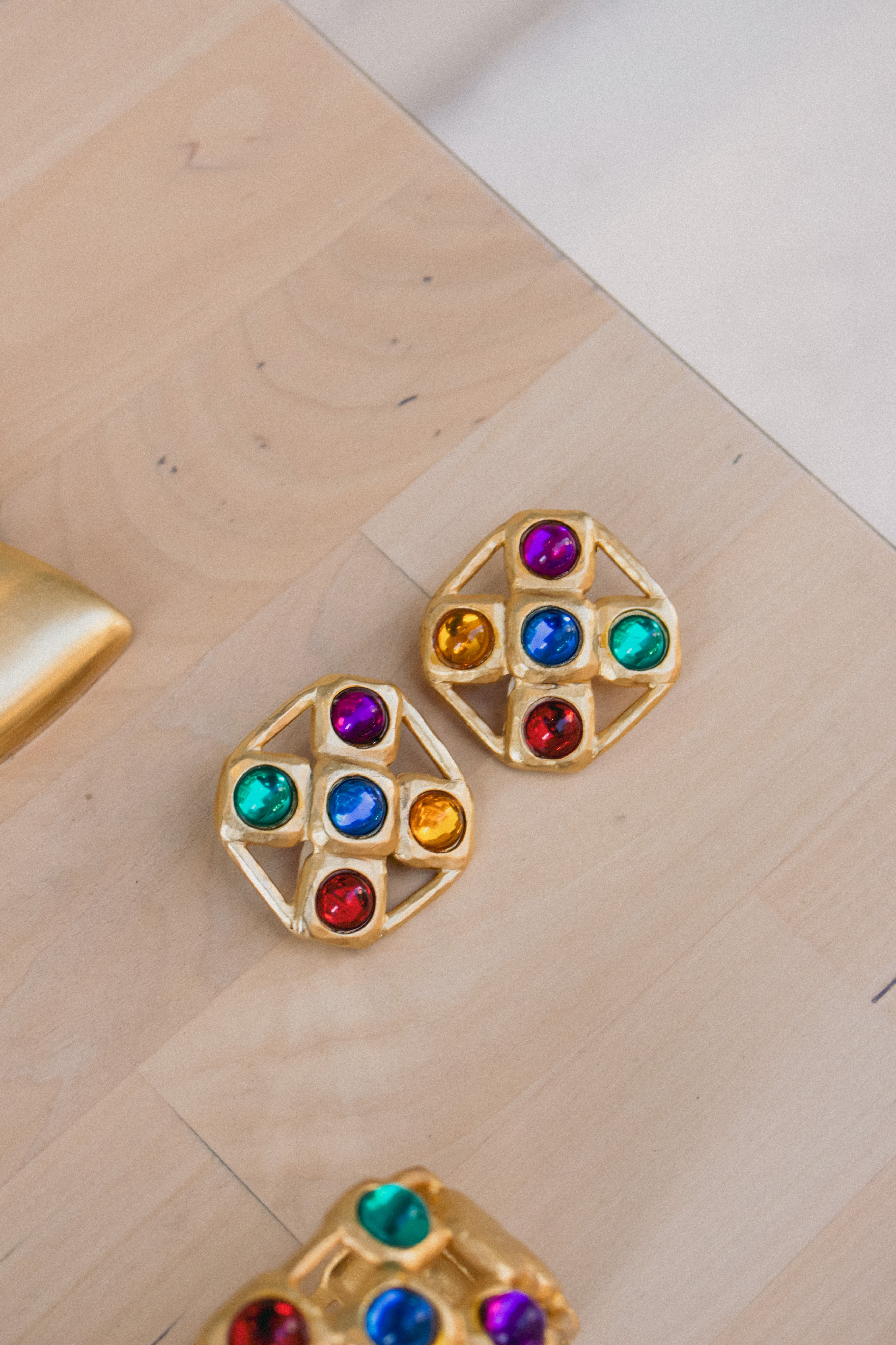 Vintage Gold Earrings