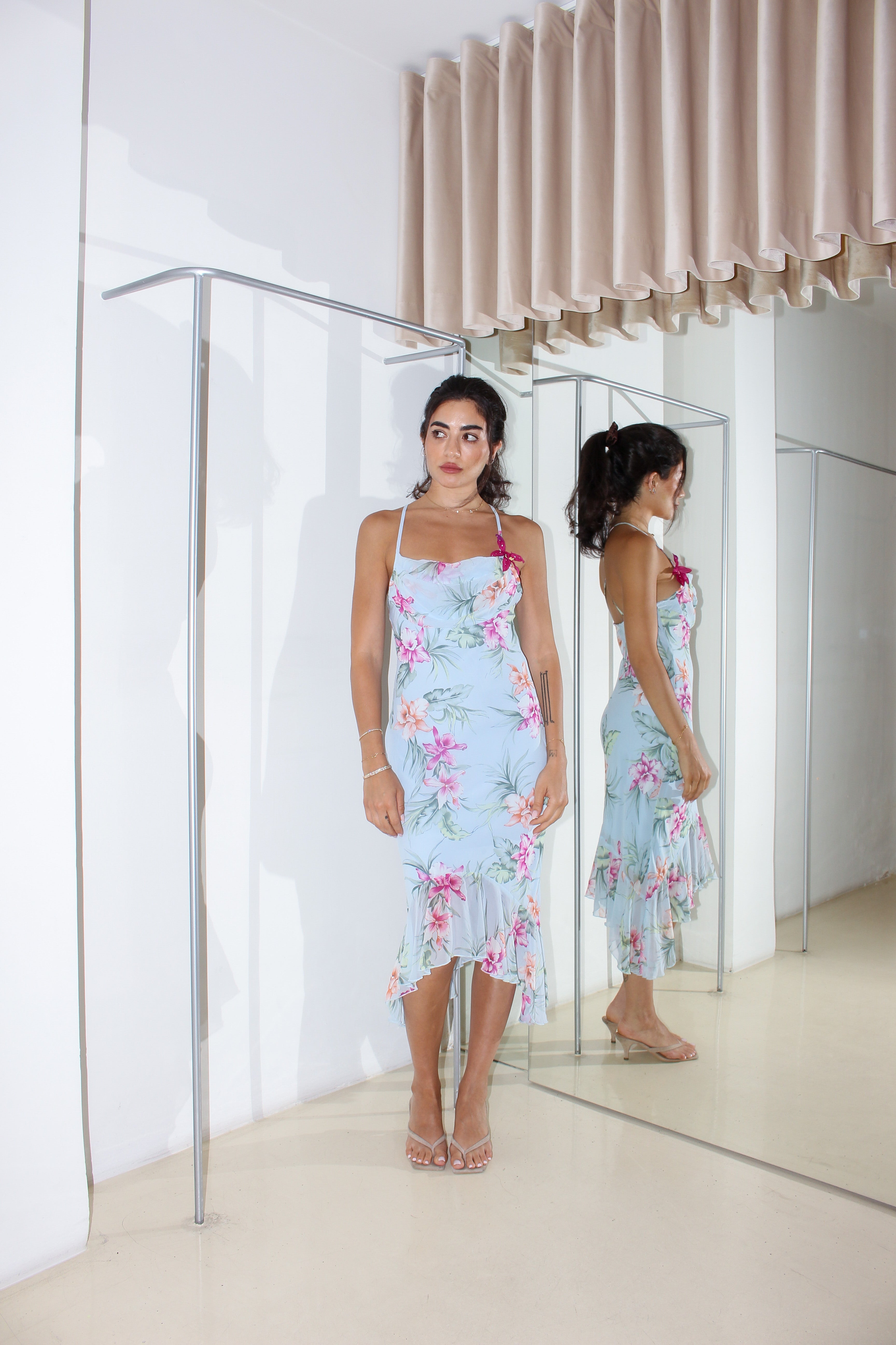 Vintage Floral Dress