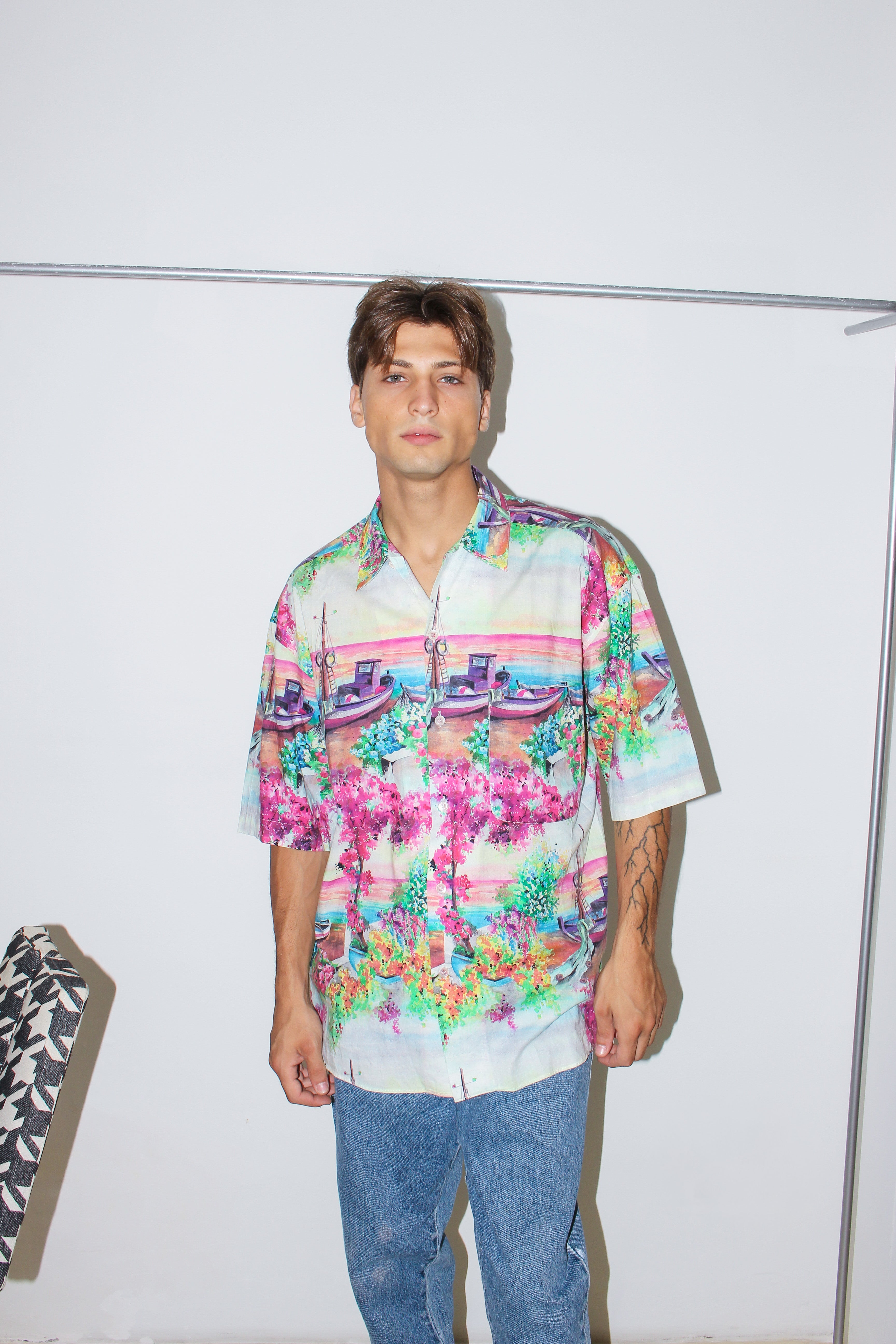 Vintage Patterned Shirt
