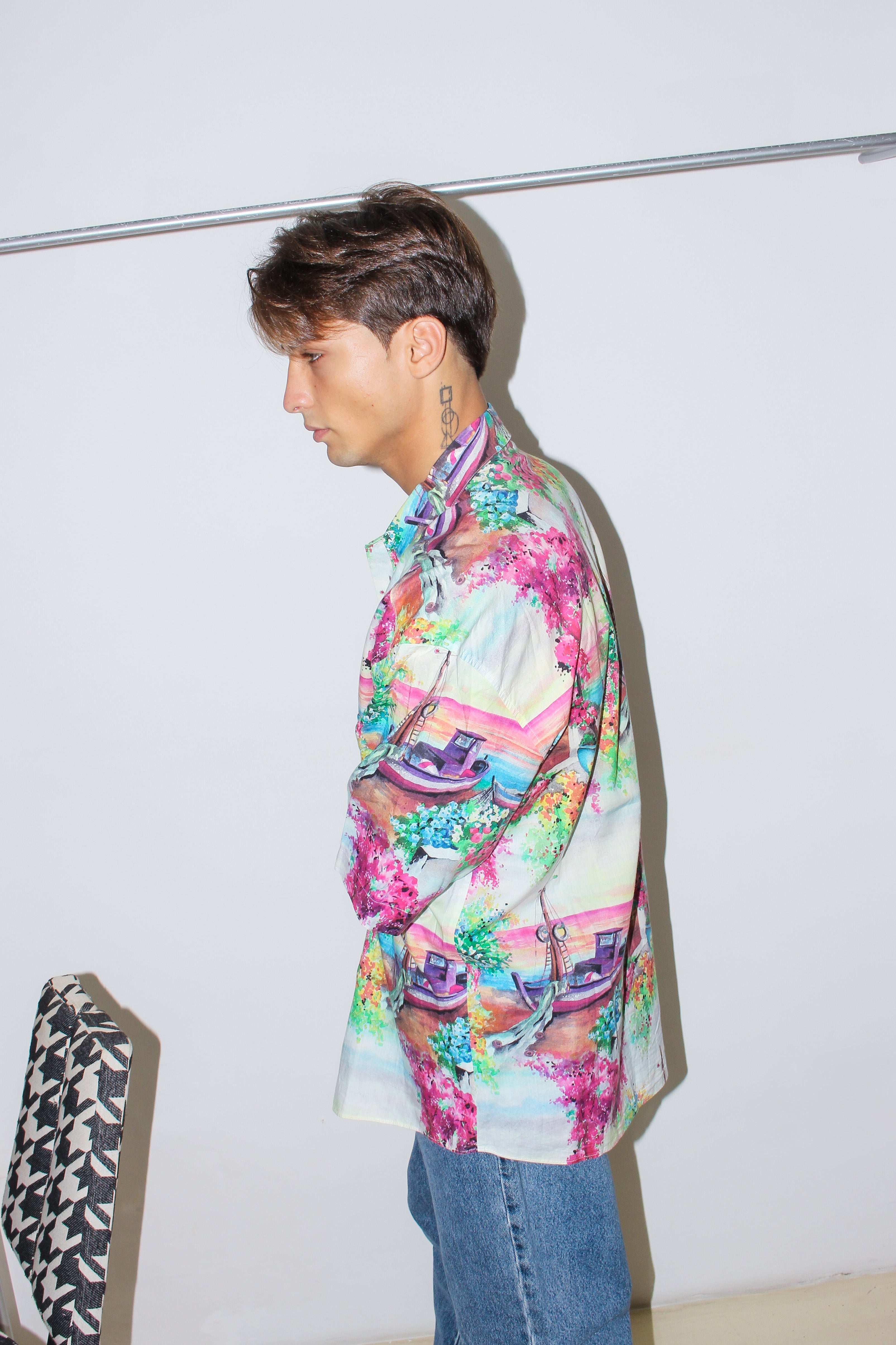 Vintage Patterned Shirt