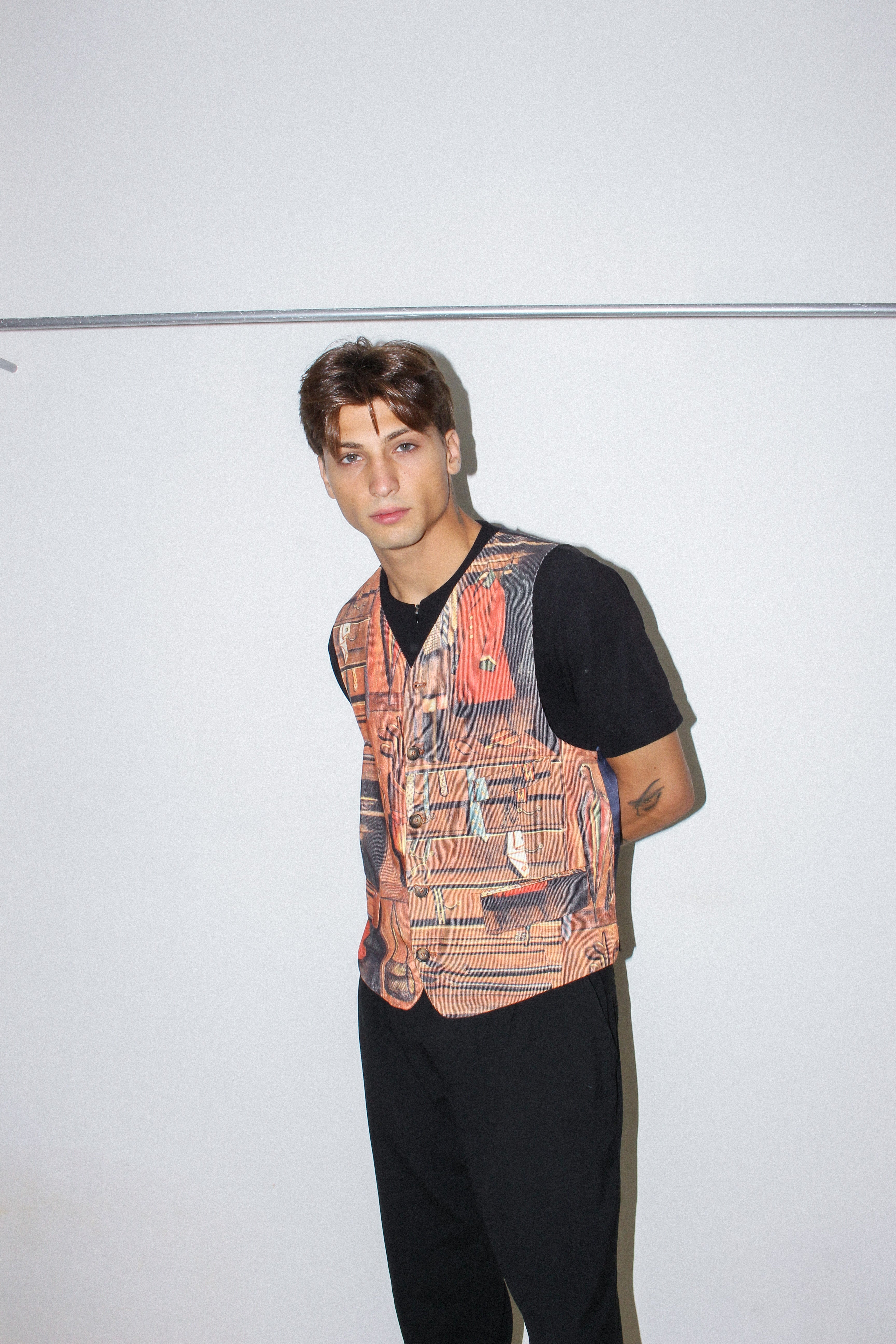 Vintage Patterned Vest