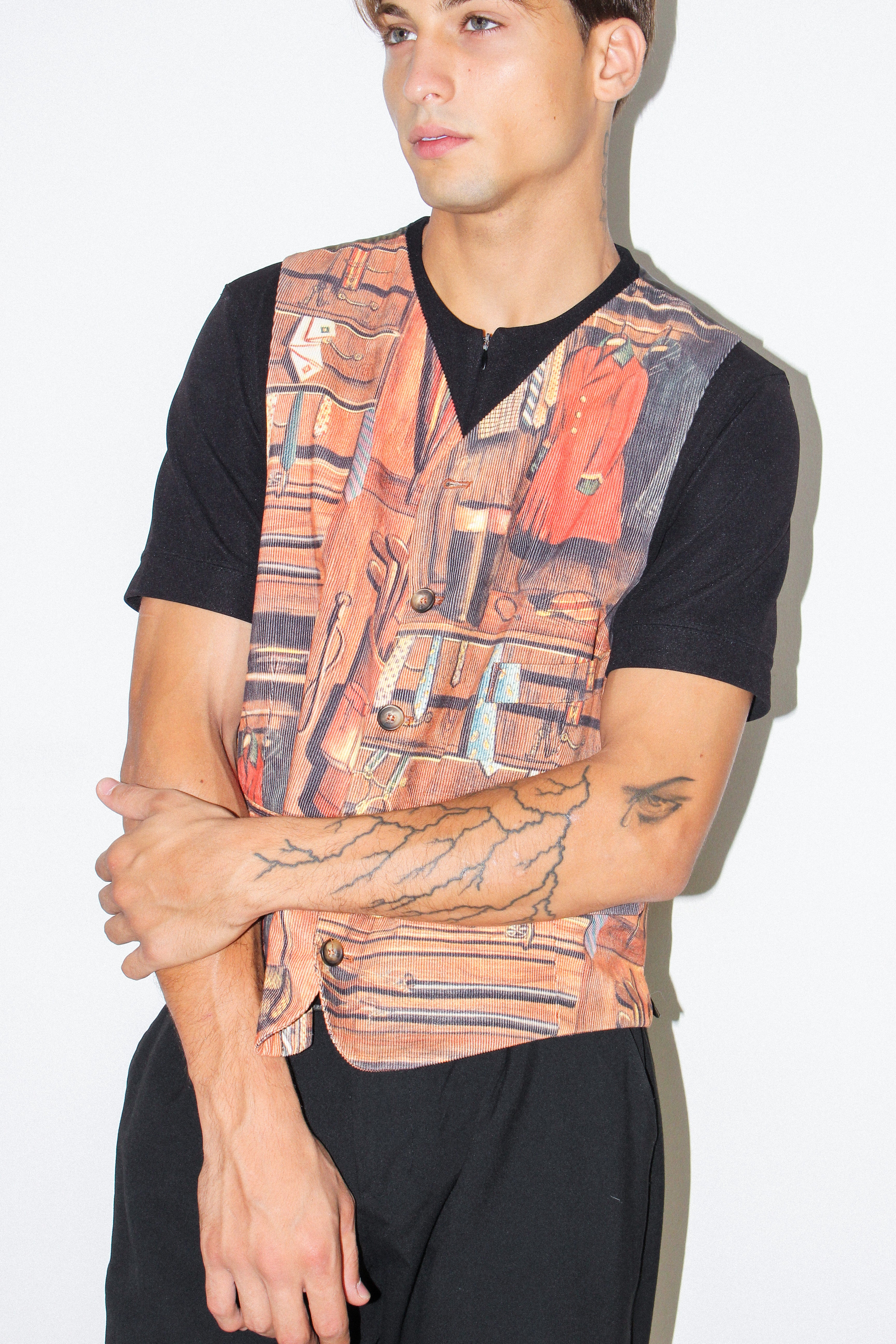 Vintage Patterned Vest