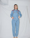 Vintage Denim Pants Set