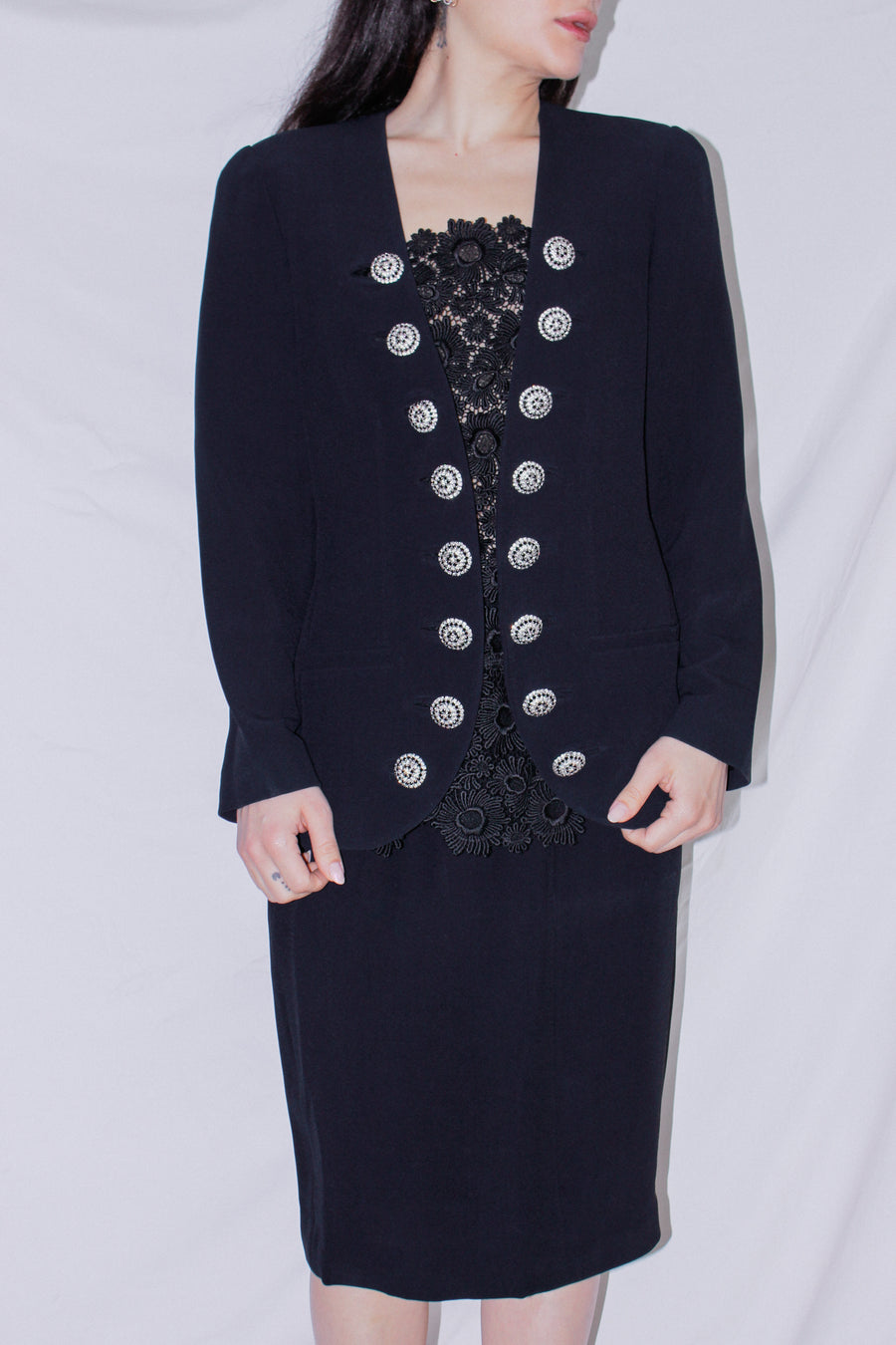 Vintage Gaï Mattiolo Skirt Set