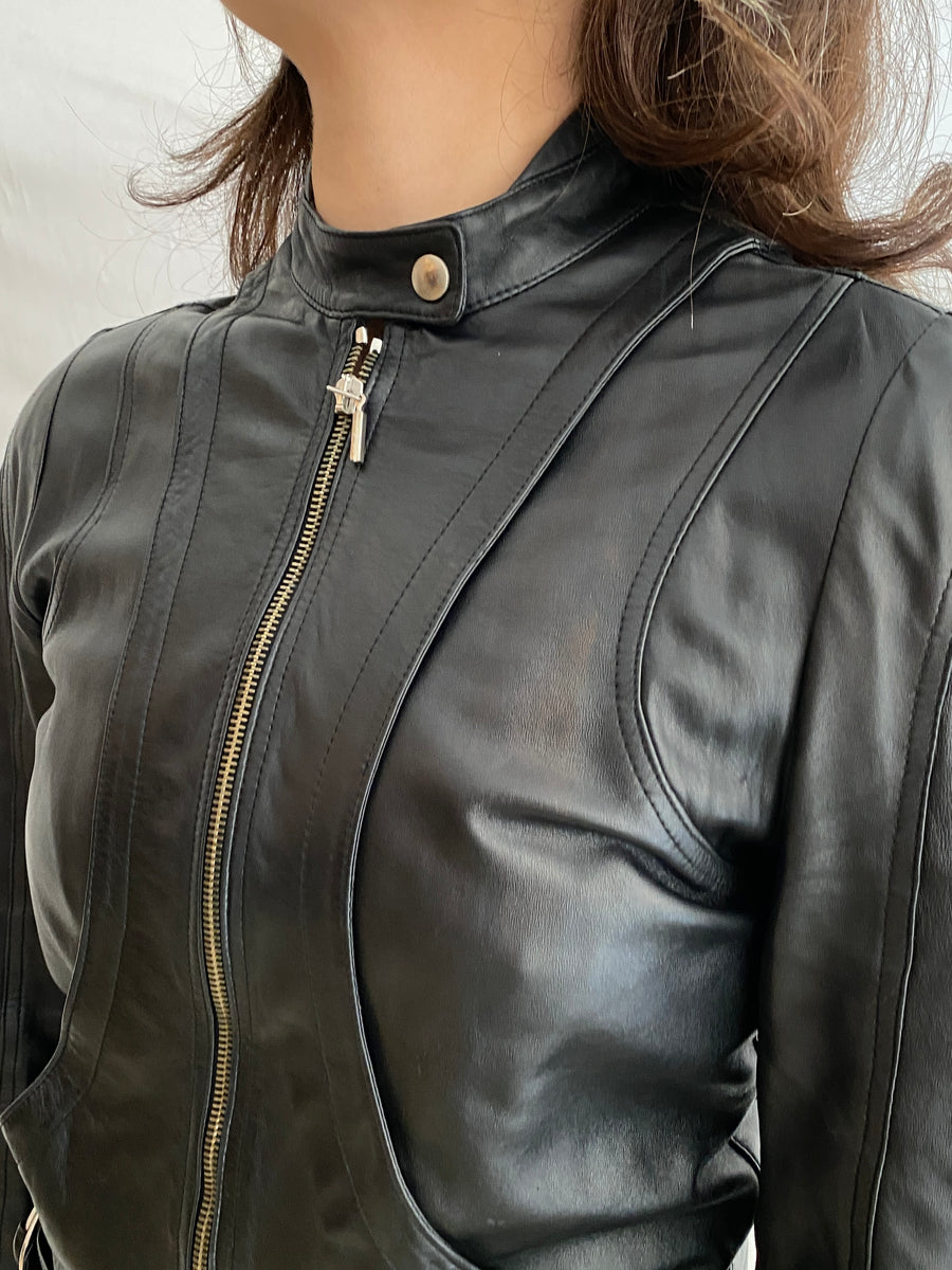 Vintage Plein Sud Leather Jacket