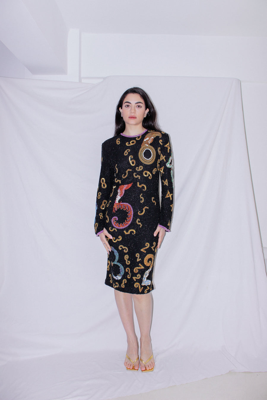 Vintage Beaded Dress
