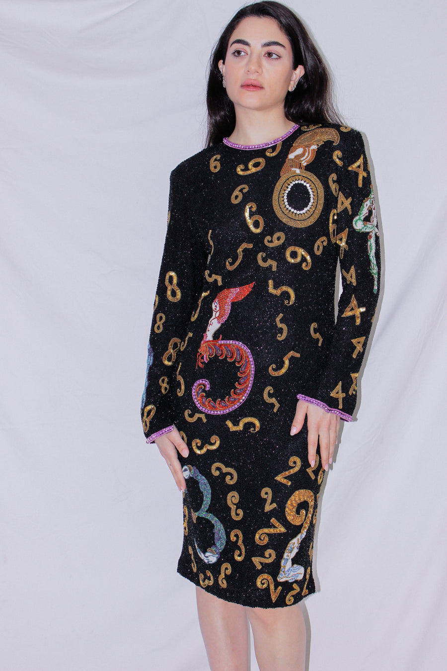 Vintage Beaded Dress