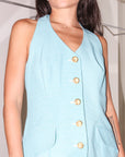 Vintage Vichy Skirt Set
