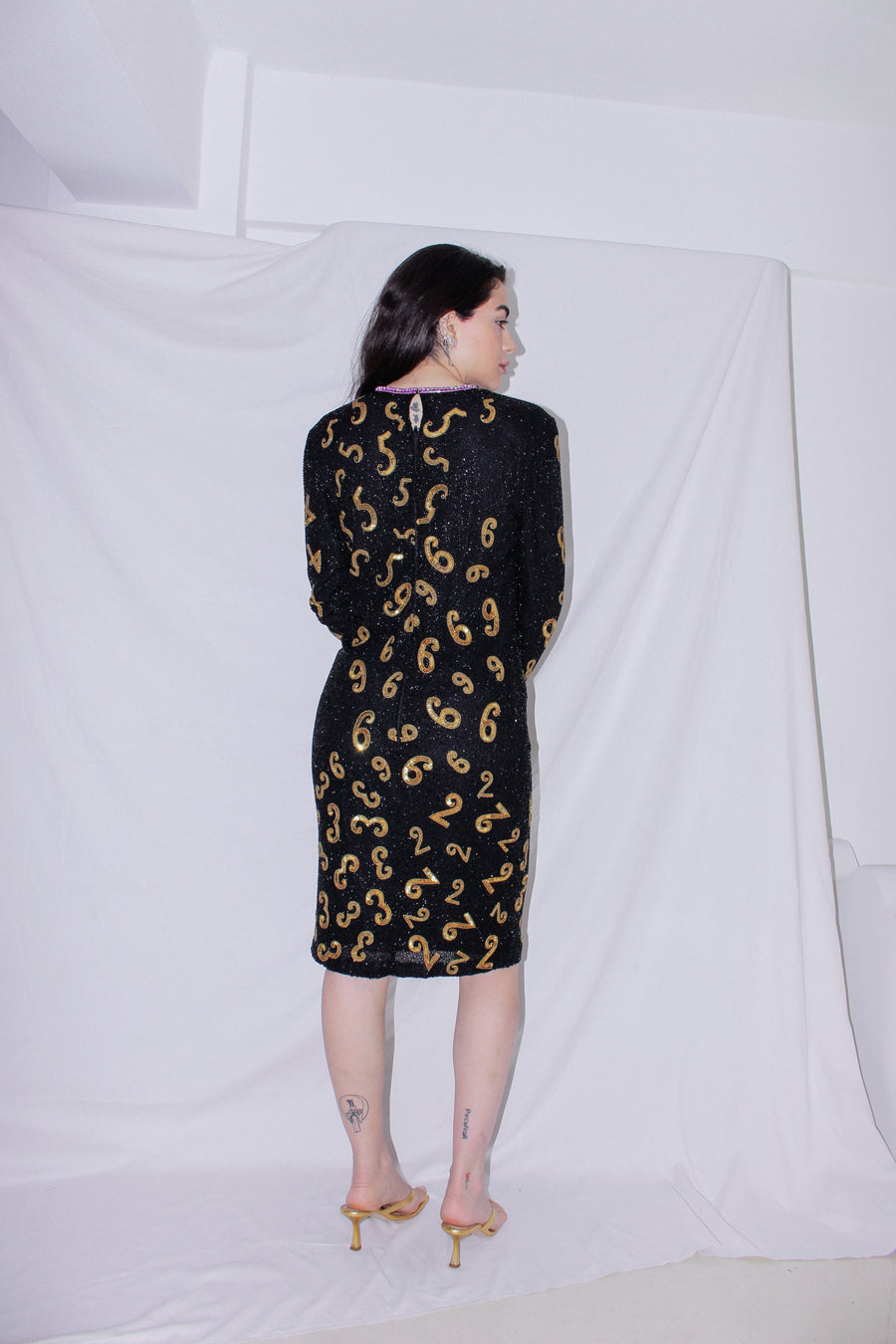 Vintage Beaded Dress