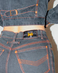 Vintage Jean Paul Gaultier Jeans Pants Set