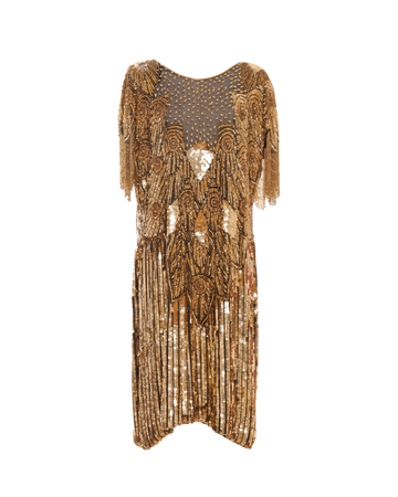 Vintage Beaded Dress