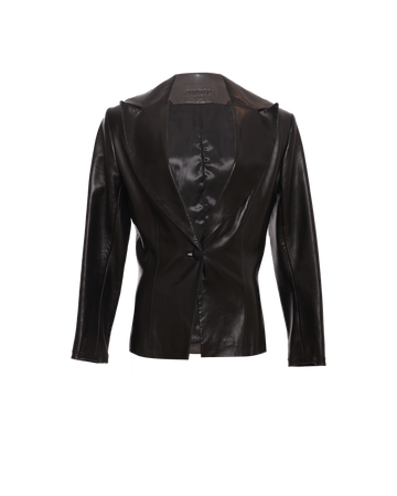 Vintage Jitrois Leather Blazer Jacket