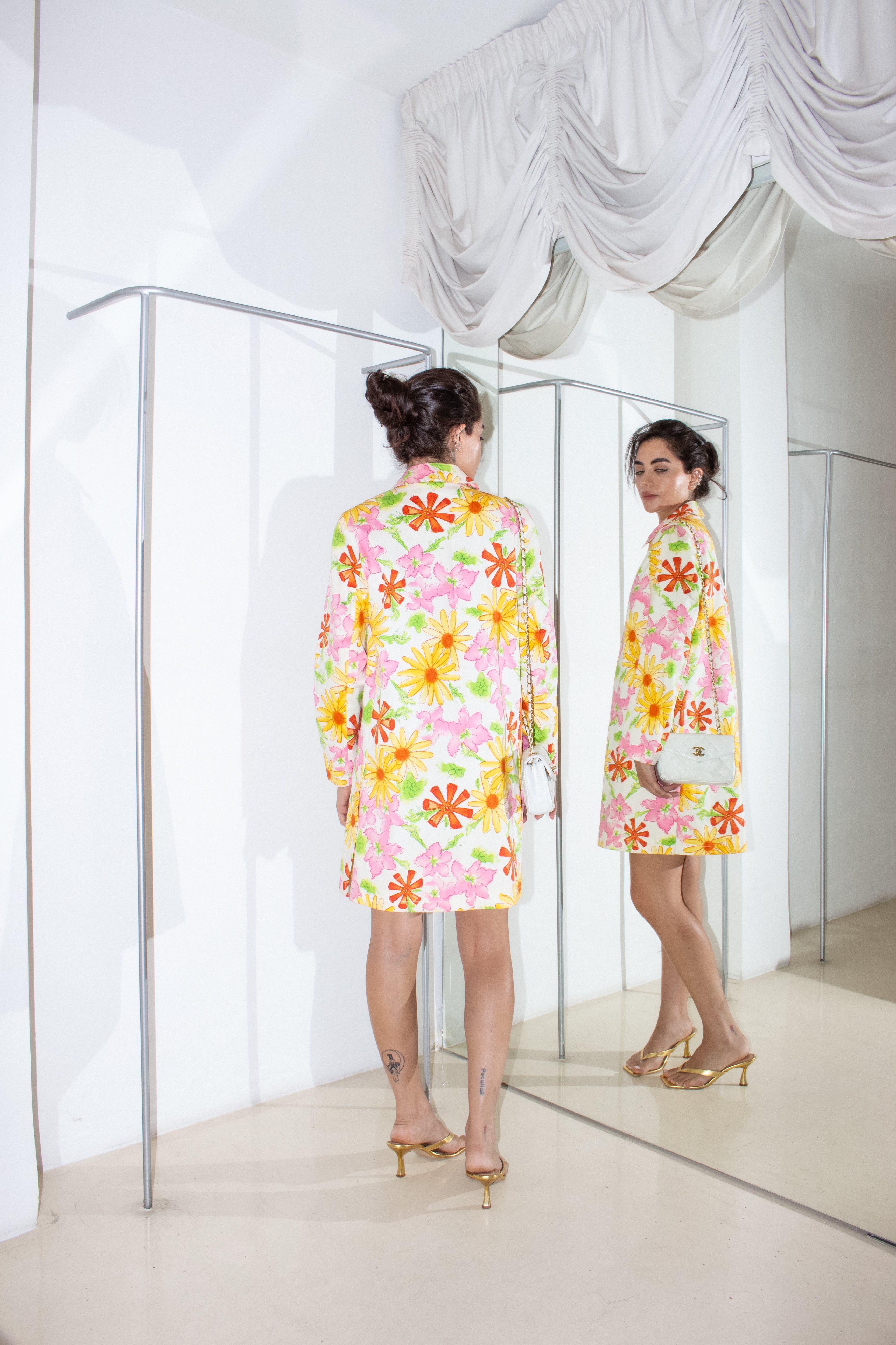 Vintage Floral Coat