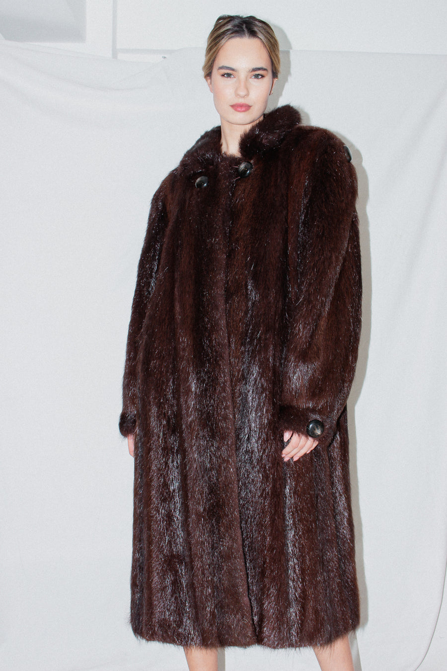 Vintage Faux-Fur Coat