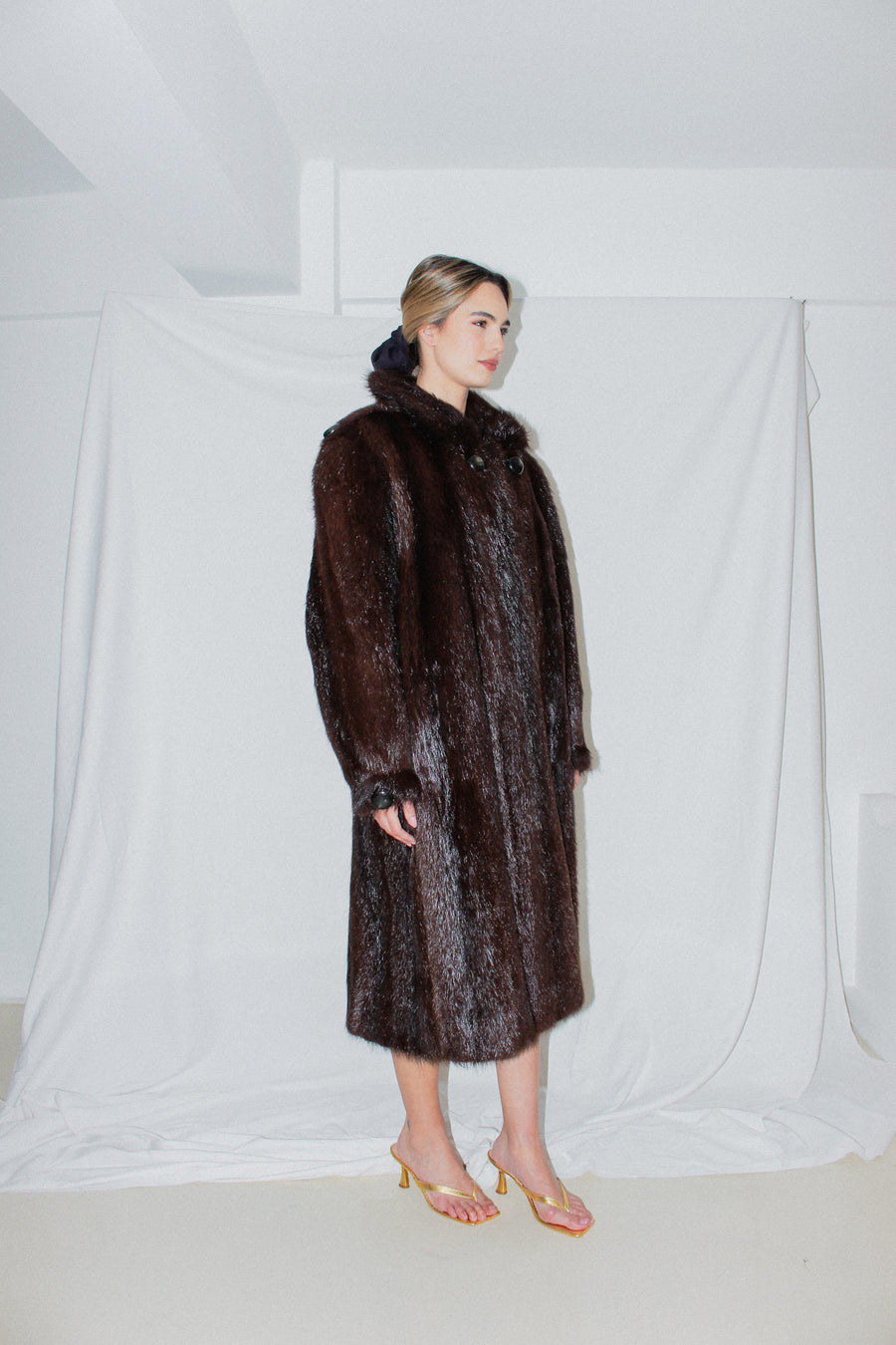 Vintage Faux-Fur Coat