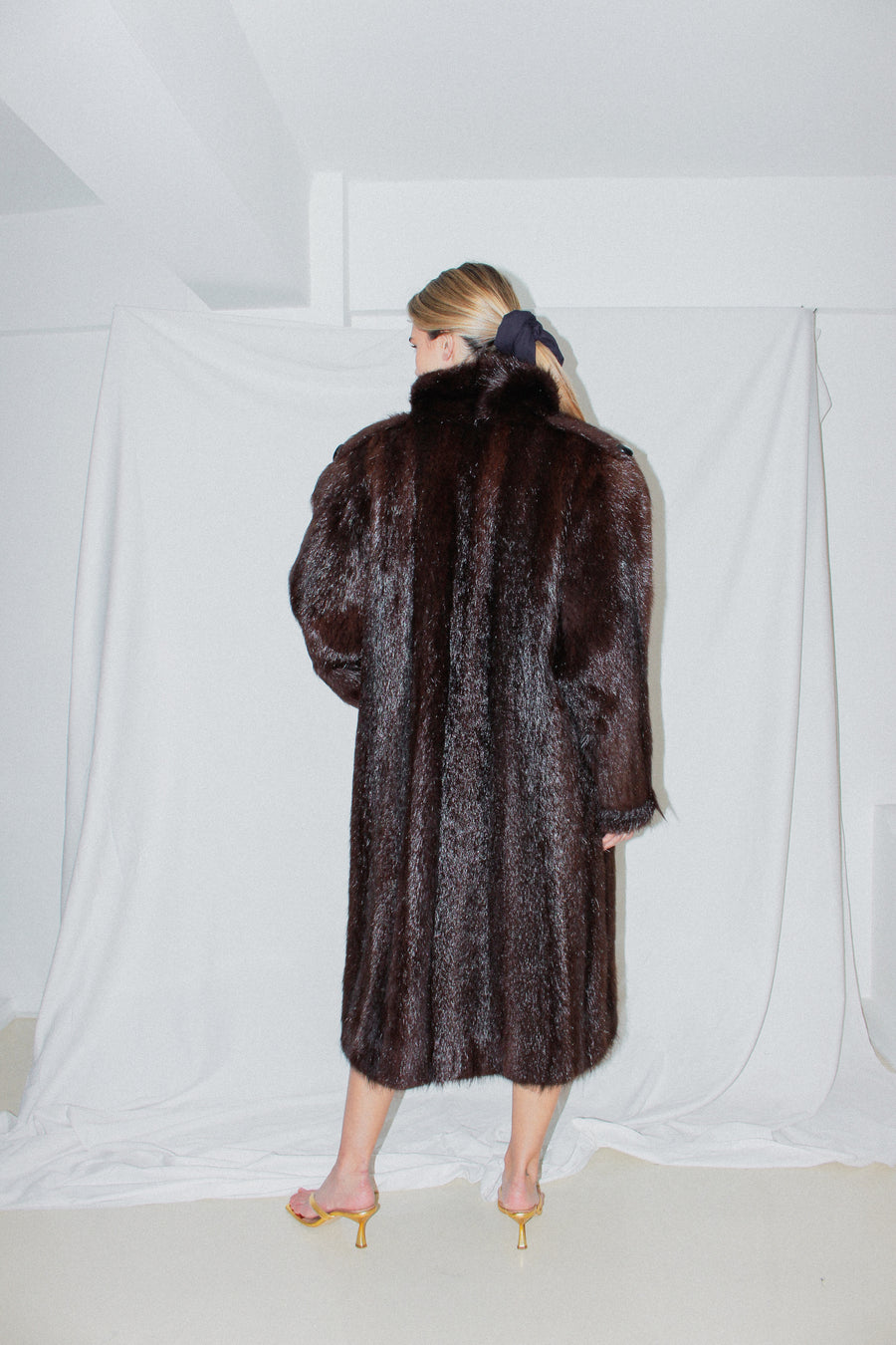 Vintage Faux-Fur Coat