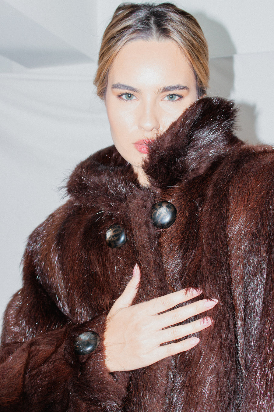 Vintage Faux-Fur Coat