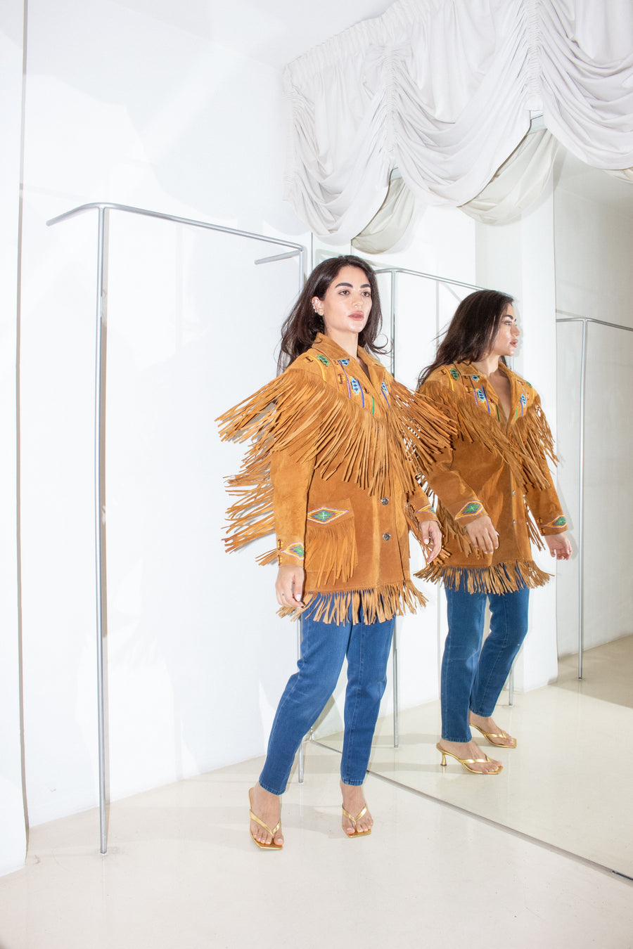 Vintage Etosha Fringed Jacket