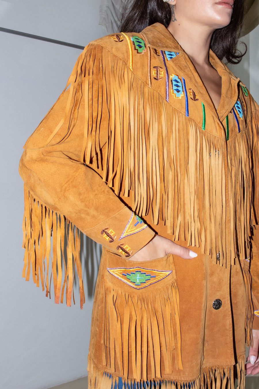 Vintage Etosha Fringed Jacket