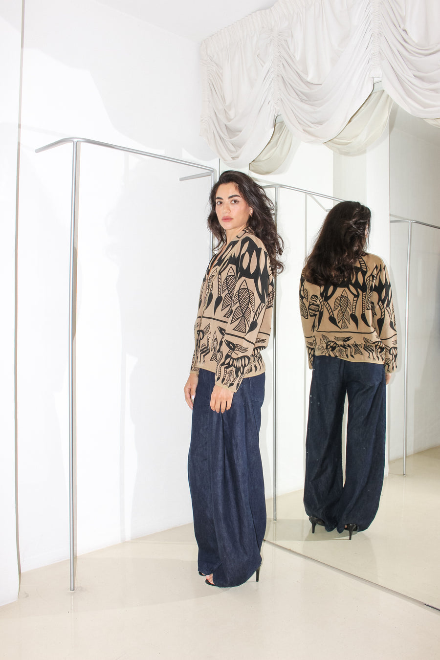 Vintage Patterned Jacket