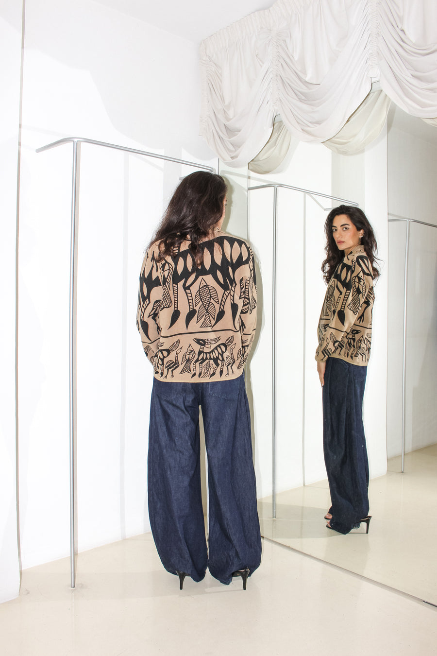 Vintage Patterned Jacket