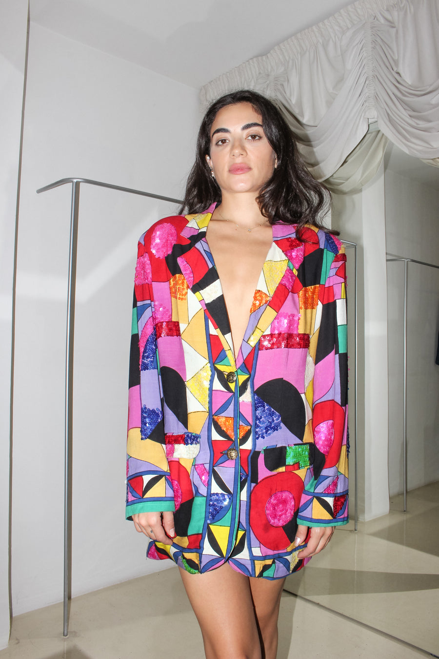 Vintage Sequined Blazer