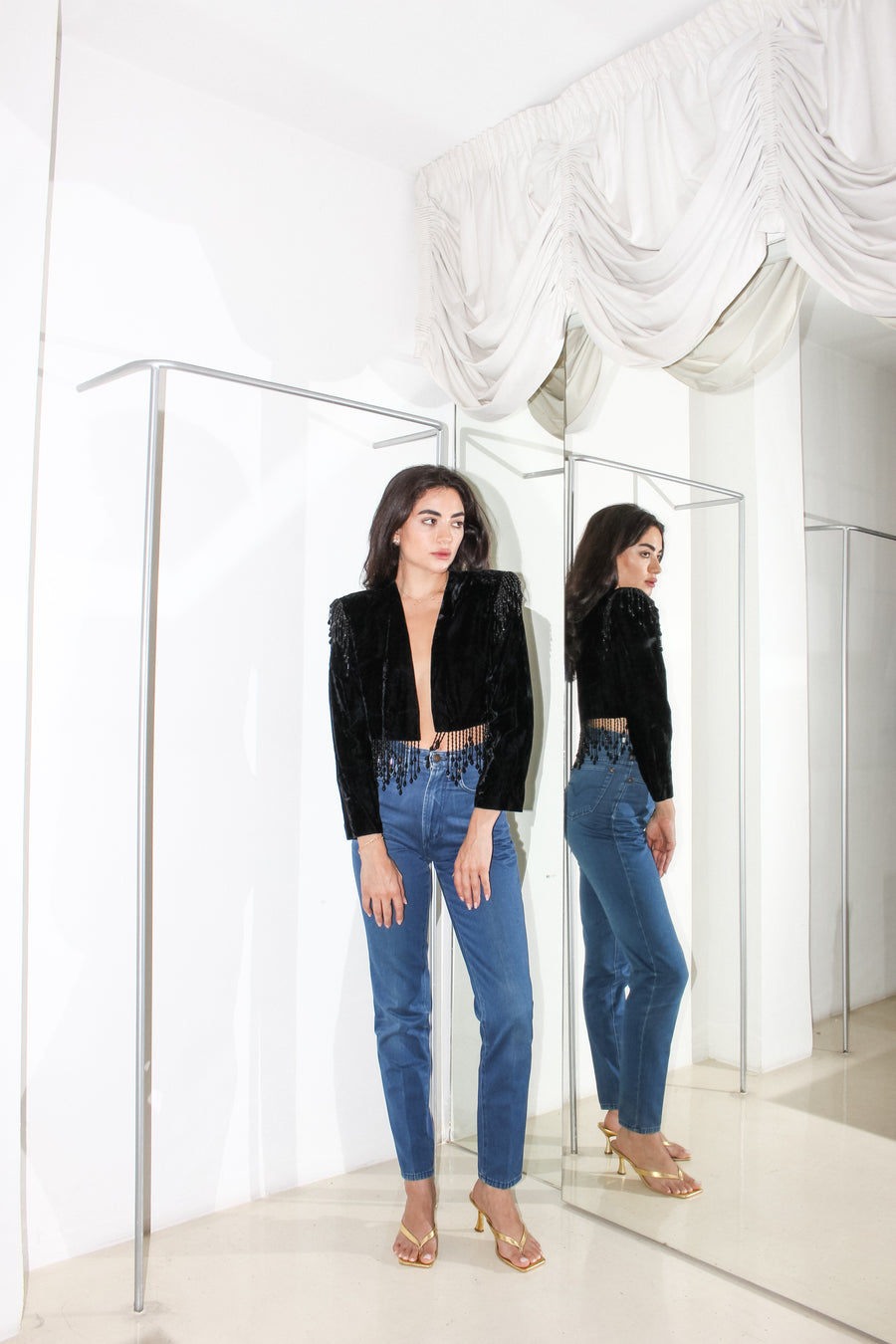 Vintage Velvet Bolero